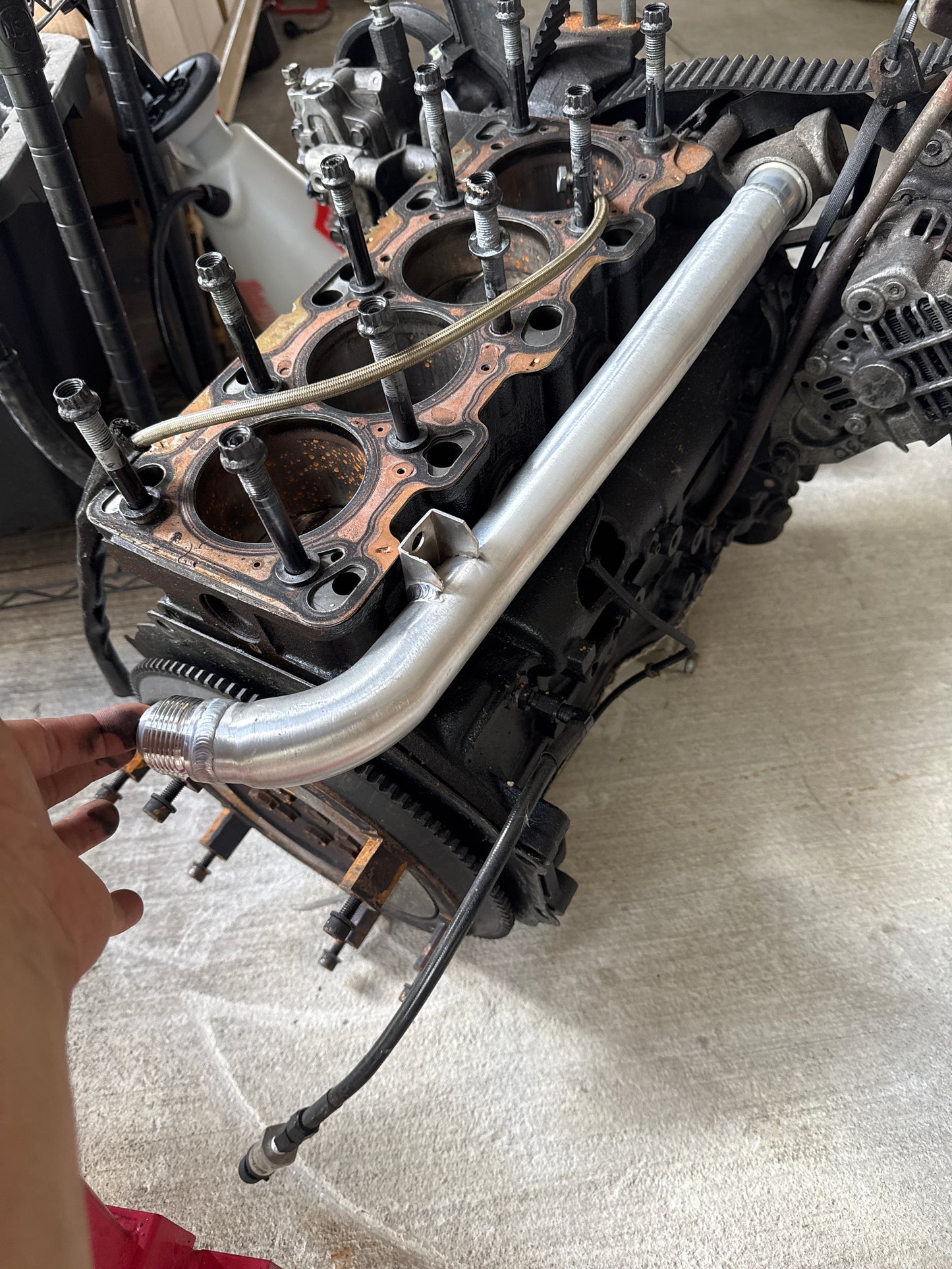 Evo 8/9 Water Pipe