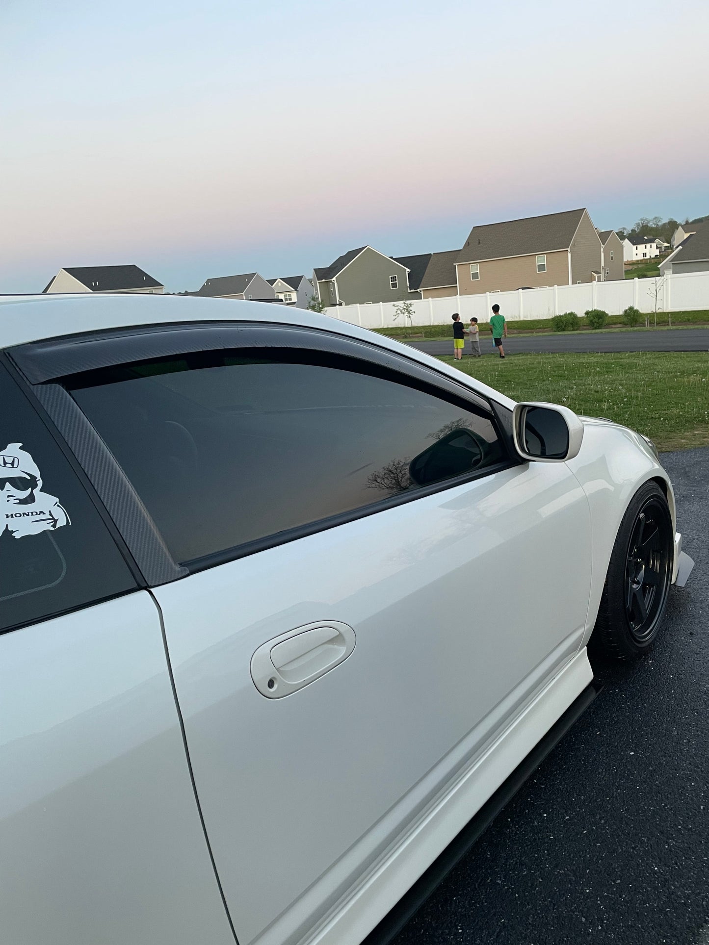 RSX CARBON FIBER WINDOW VISORS/PILLARS/Door Sills