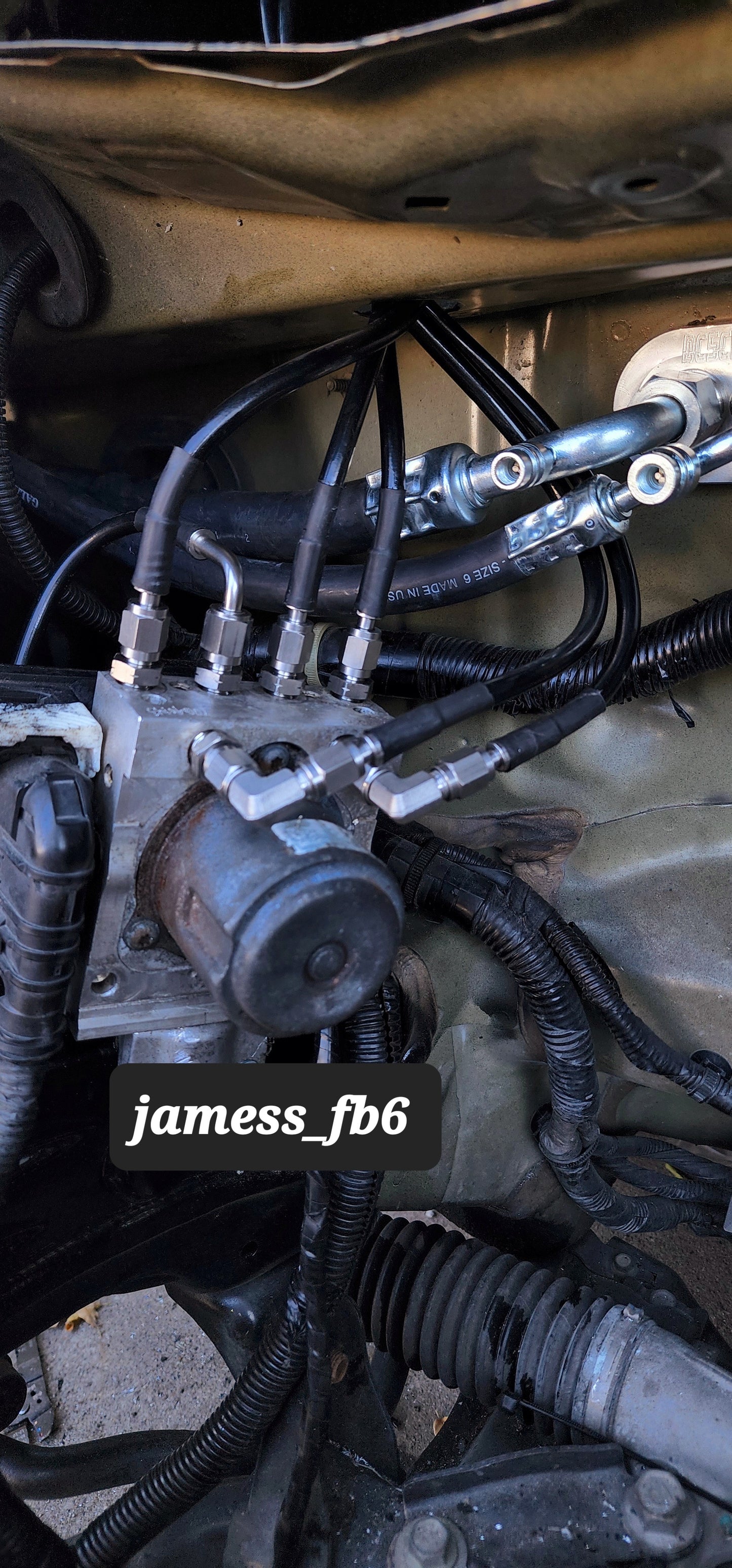 2006-2015 Honda Civic Abs Relocation Kit
