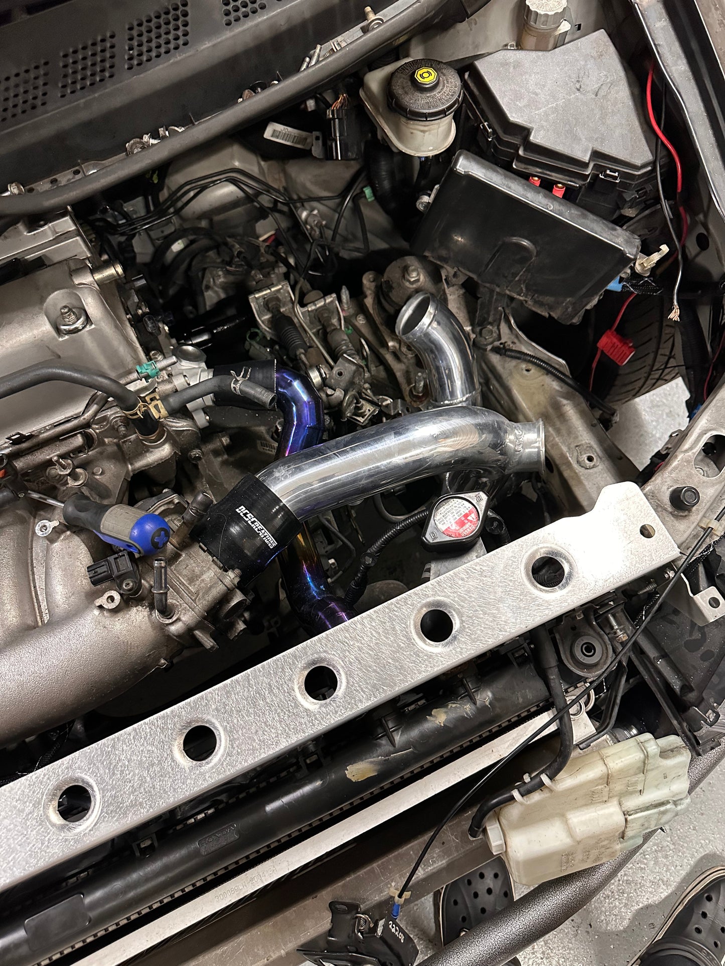 2006-2011 Honda Civic SI Intercooler piping- Titanium