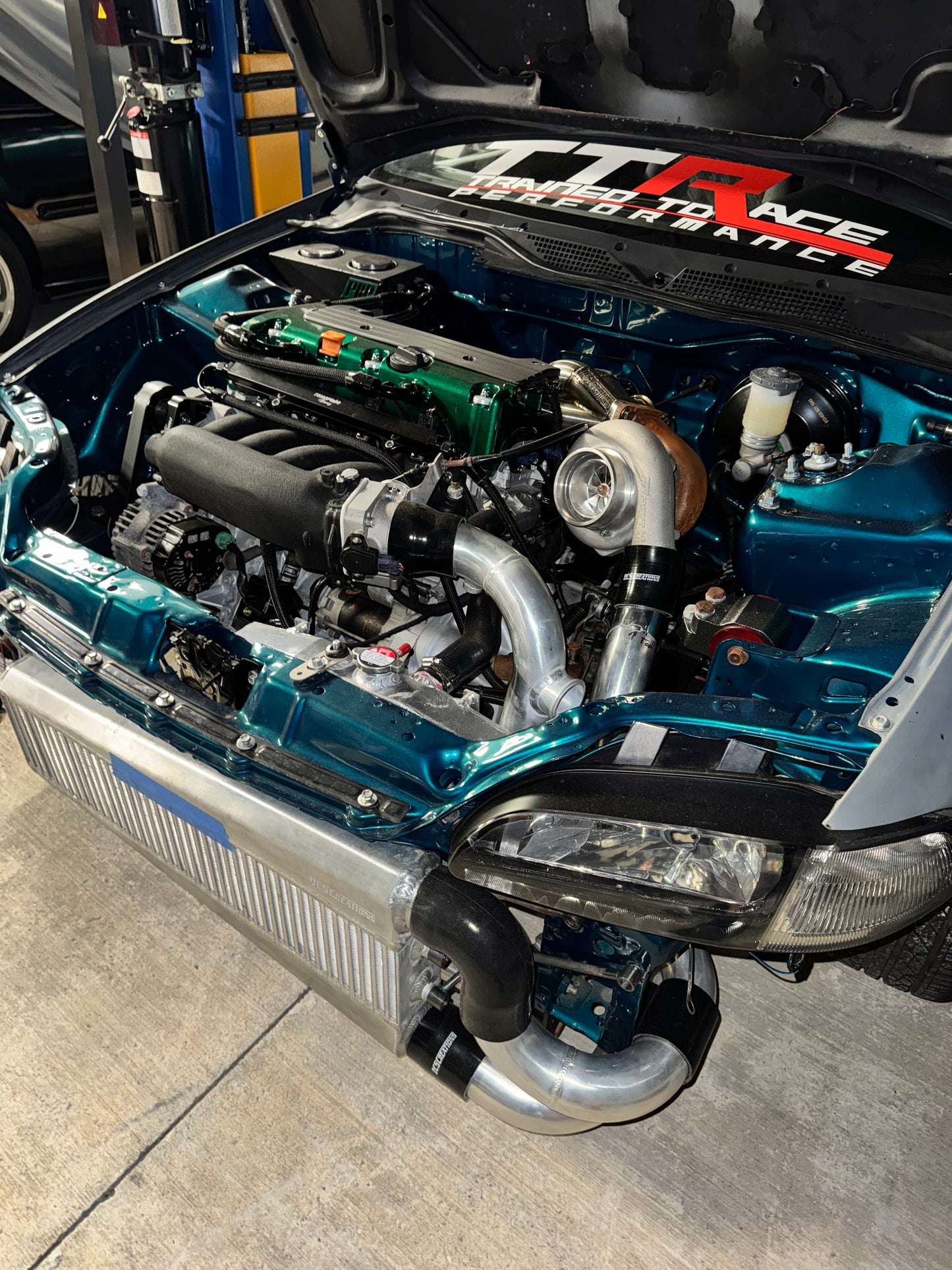 1992-995 Eg K-Swap Intercooler Piping 2.5 Inch