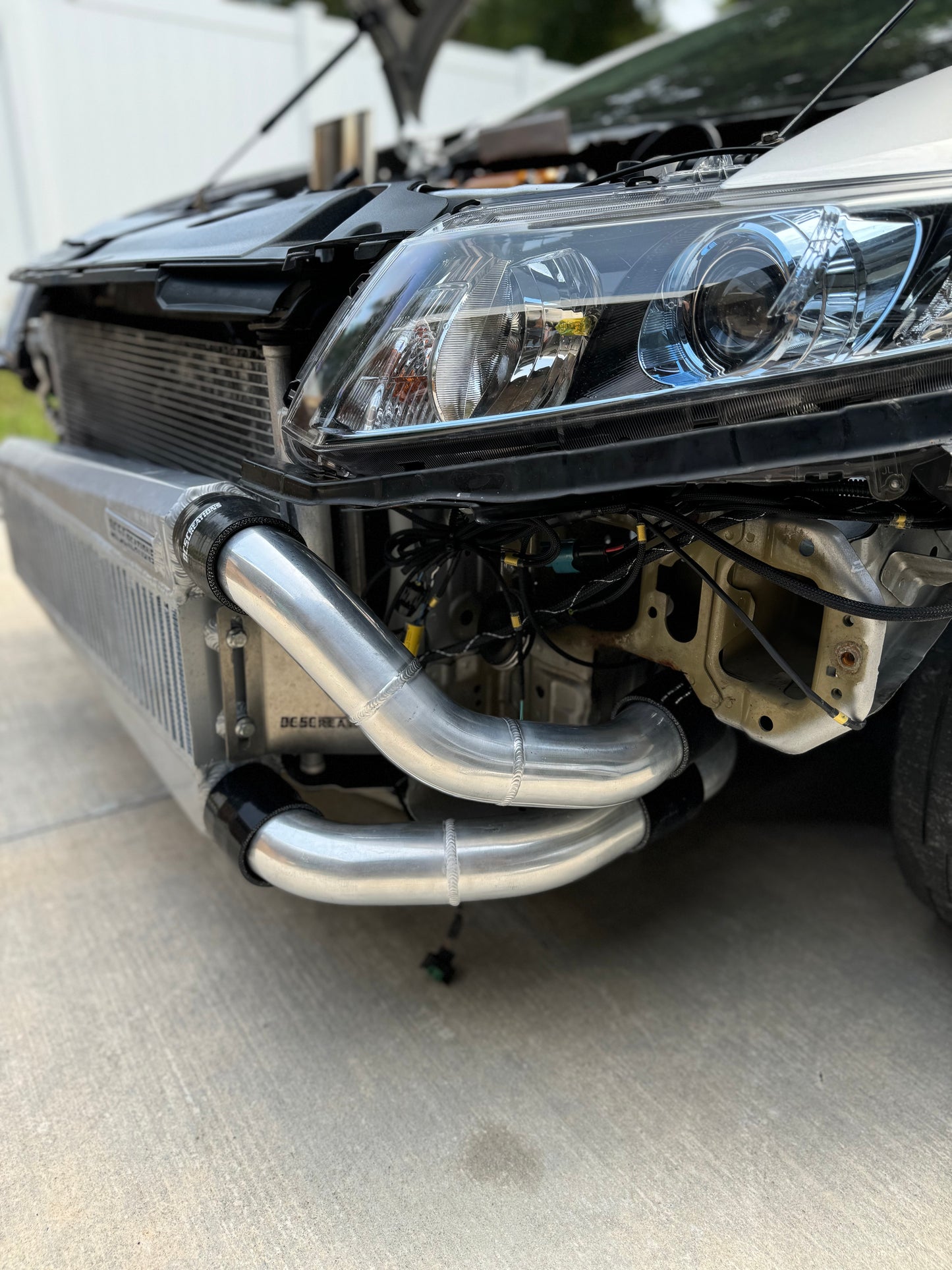 12-15 2.5 inch Honda Civic Si Intercooler Piping