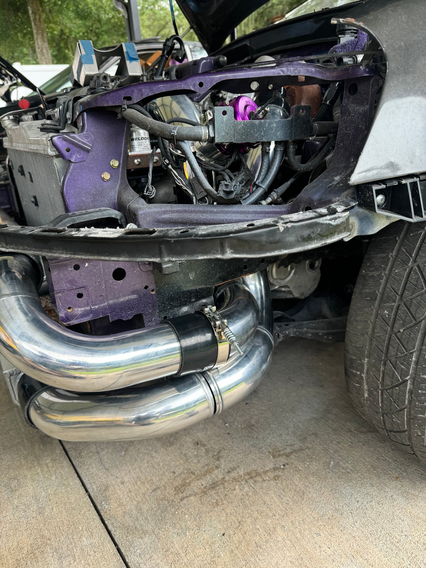 Rsx 3 inch intercooler piping