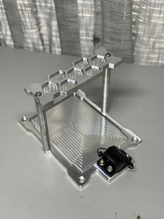 Evo 8/9 Trunk Billet Battery Tray