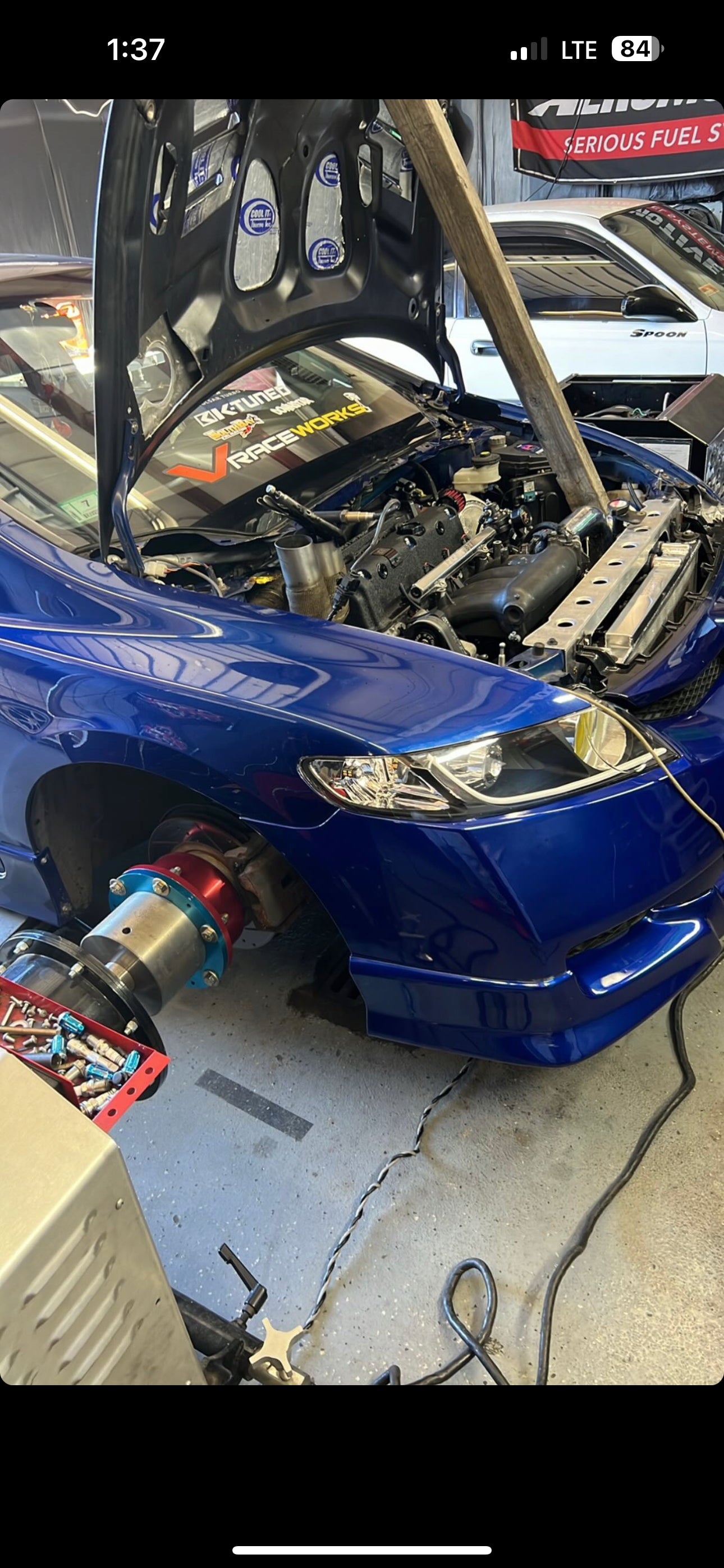 2006-2011 civic T-Radiator Support