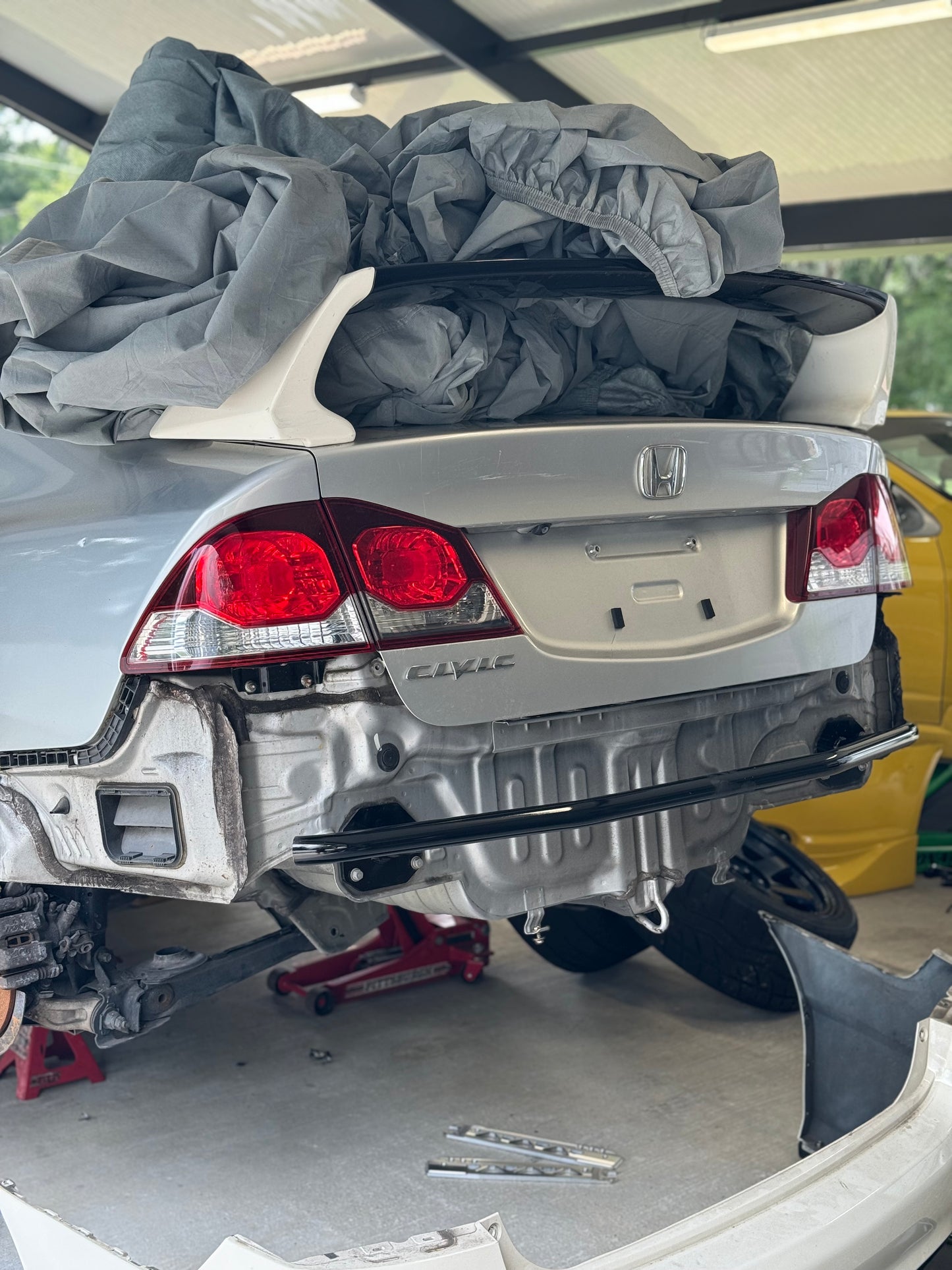 06-11 Honda Civic Rear Crash Bar