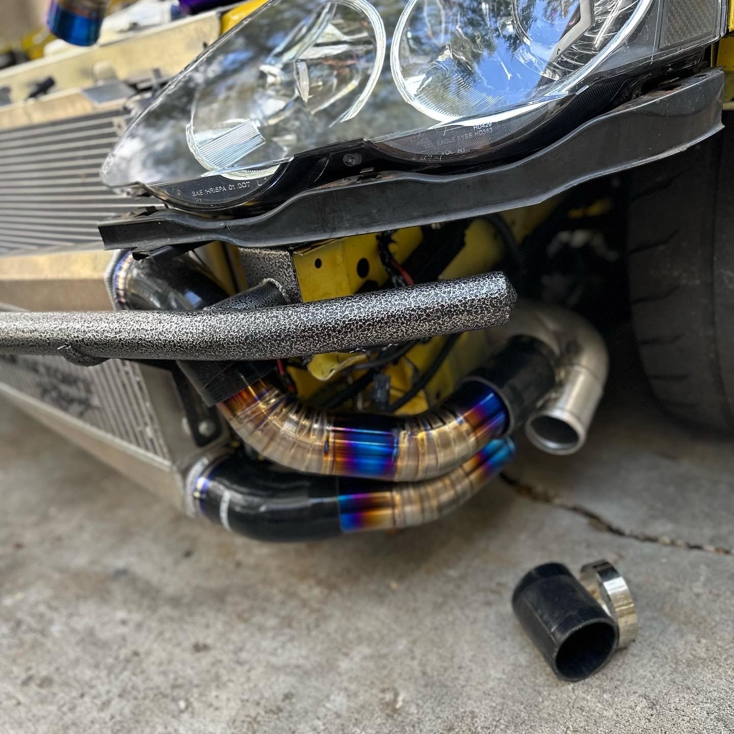 Rsx-Ep3 Ti-Intercooler Piping