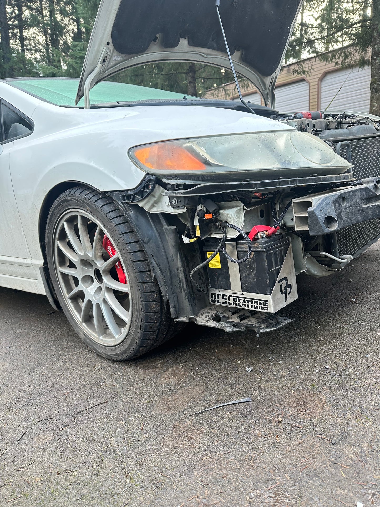 8TH GEN BATTERY RELOCATION KIT