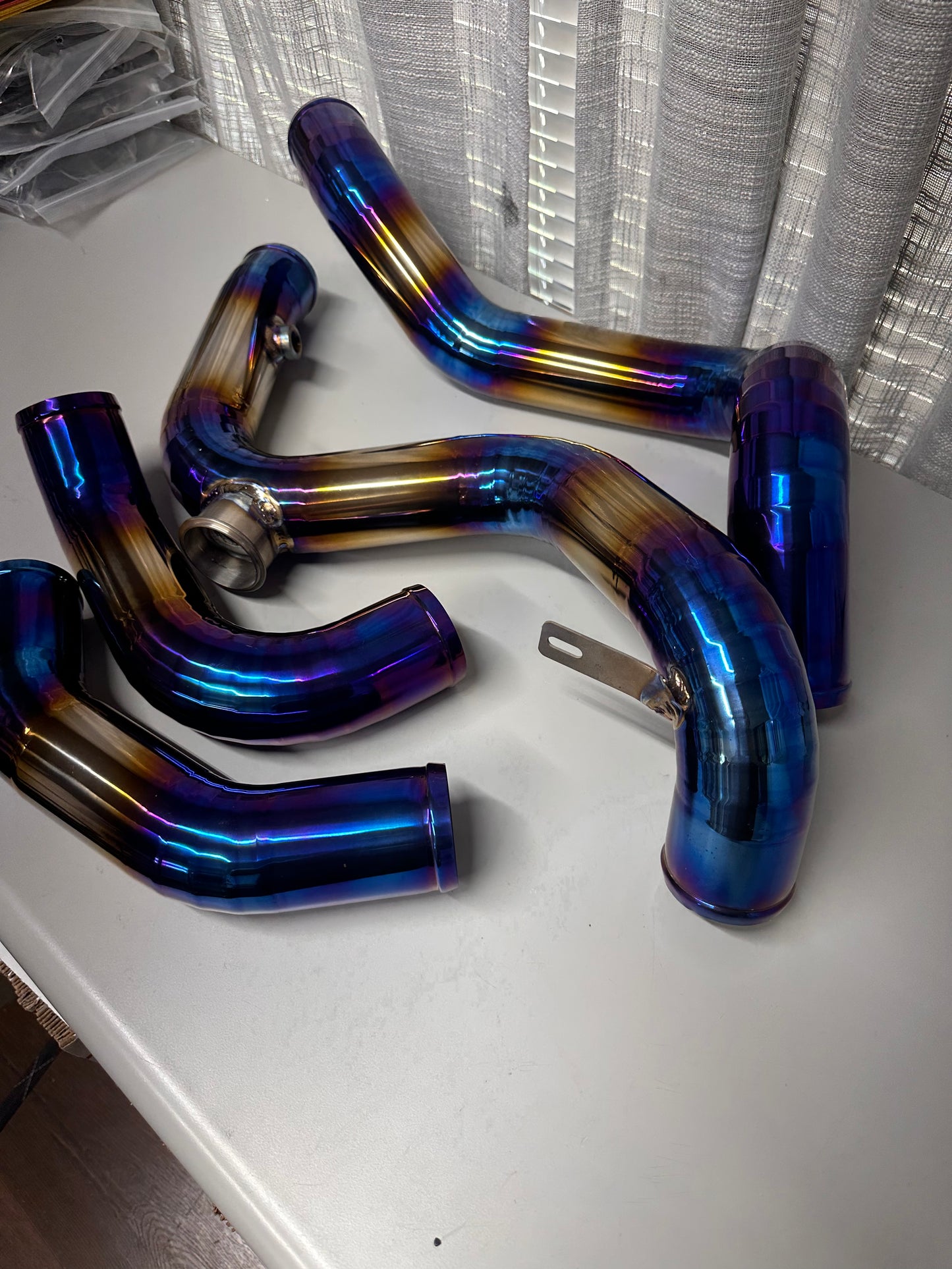 2006-2011 Honda Civic SI Intercooler piping- Titanium