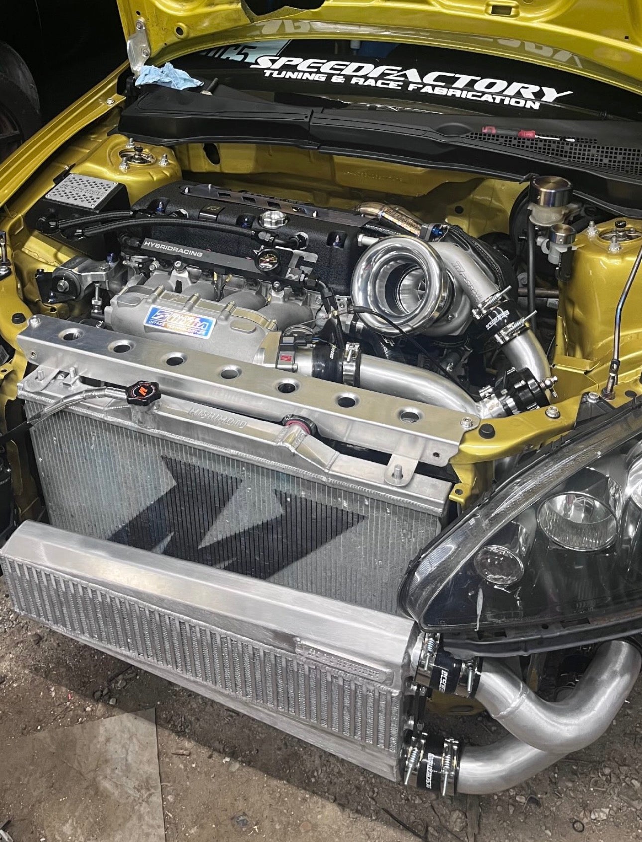 Rsx Intercooler Piping 2.5 inch