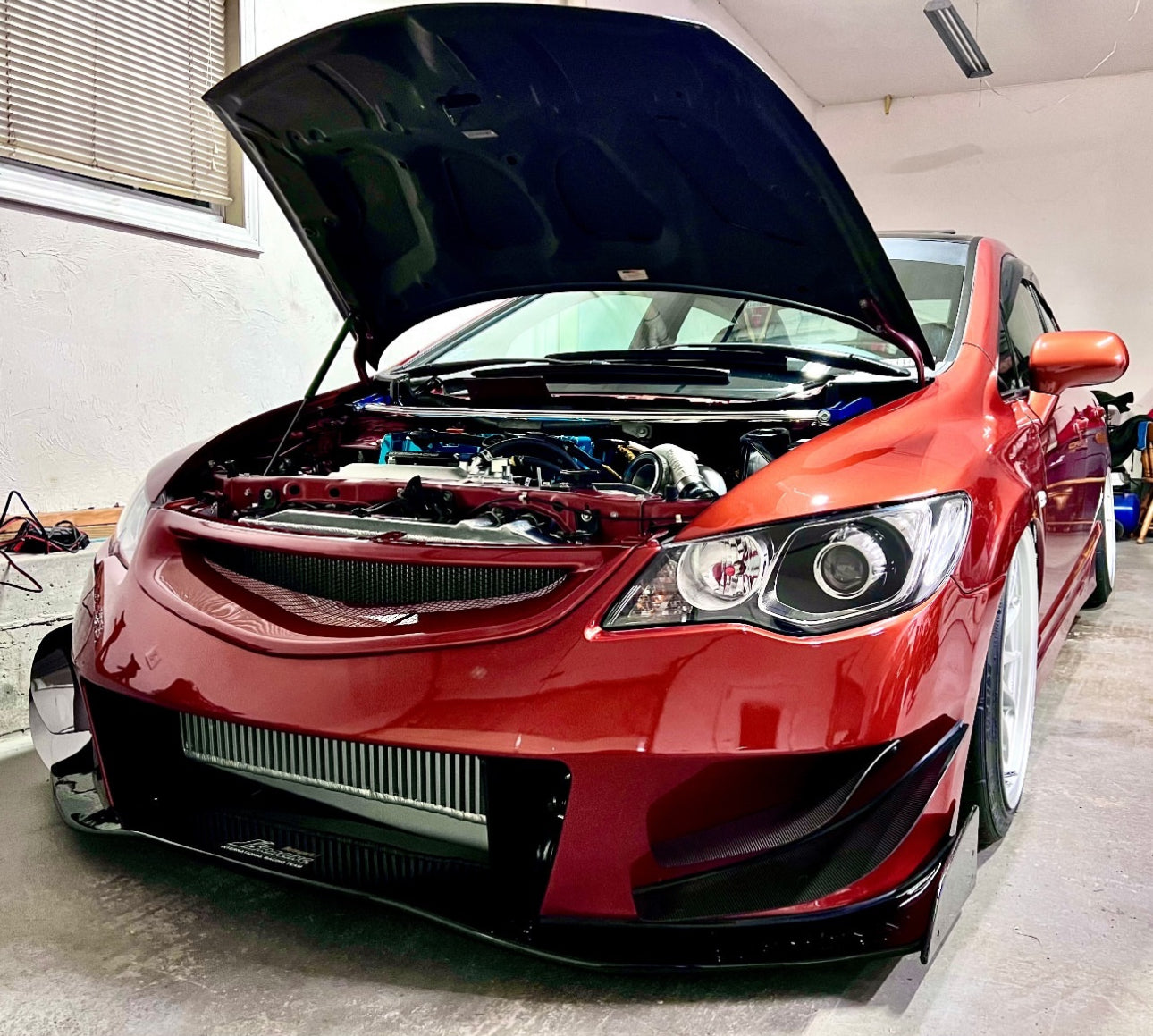 Dc5creations Vertical Flow Intercooler (K-Series,600-800hp)