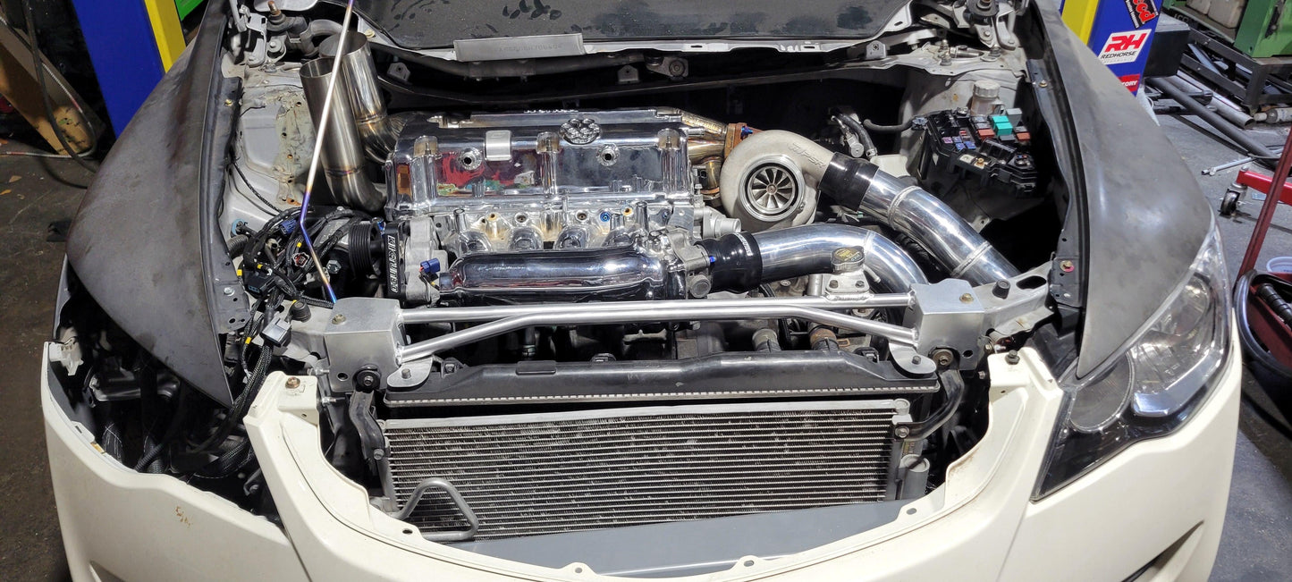 2006-2011 8th Civic Si Hood Exit Exhuast