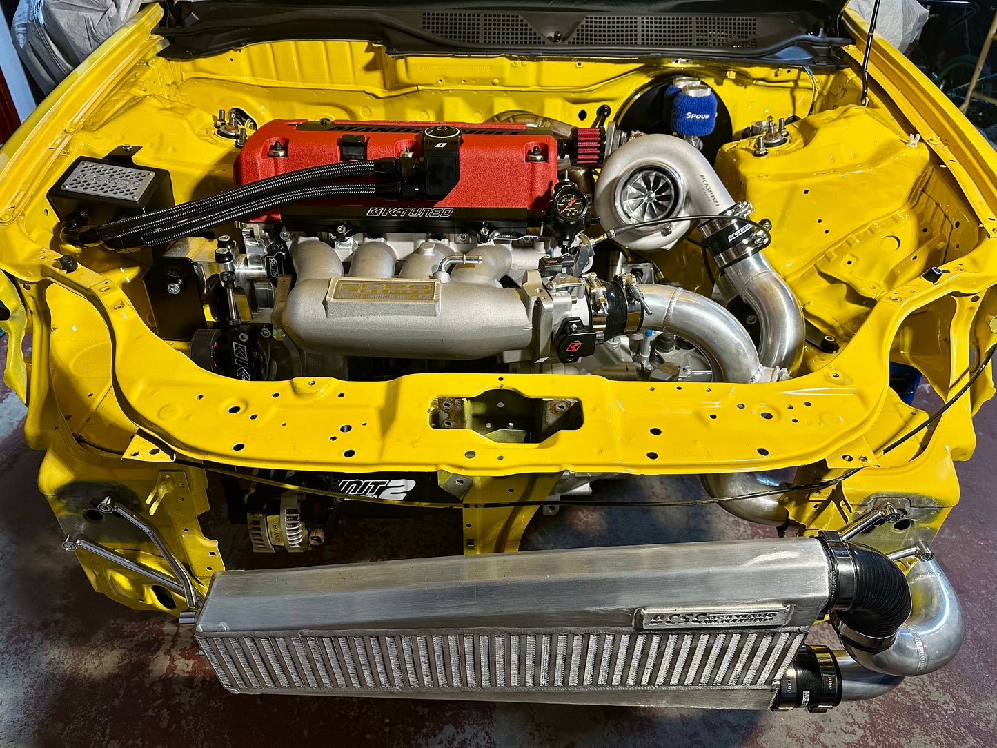 Ek Aluminum Intercooler piping