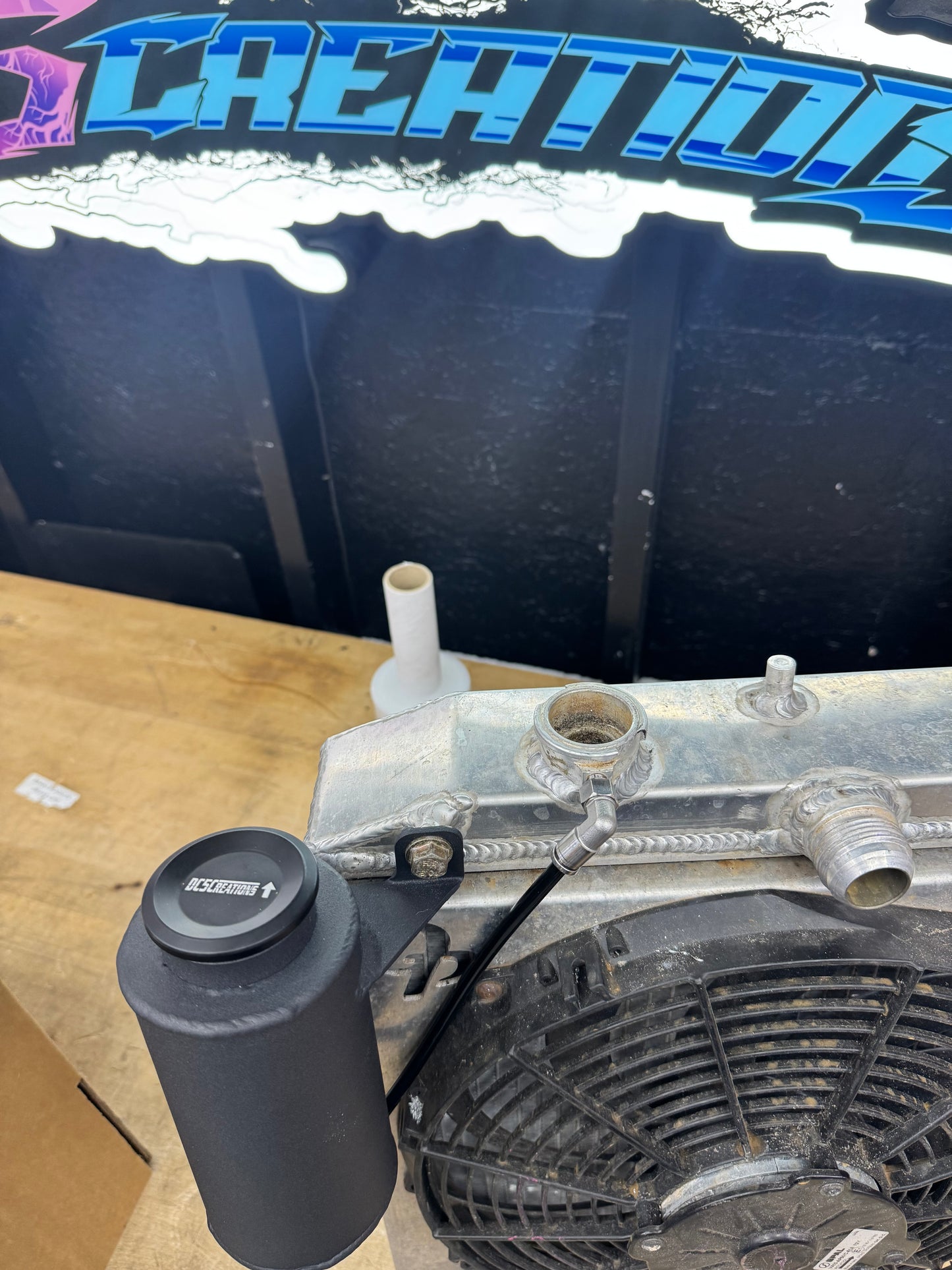 Radiator Over Flow Tank