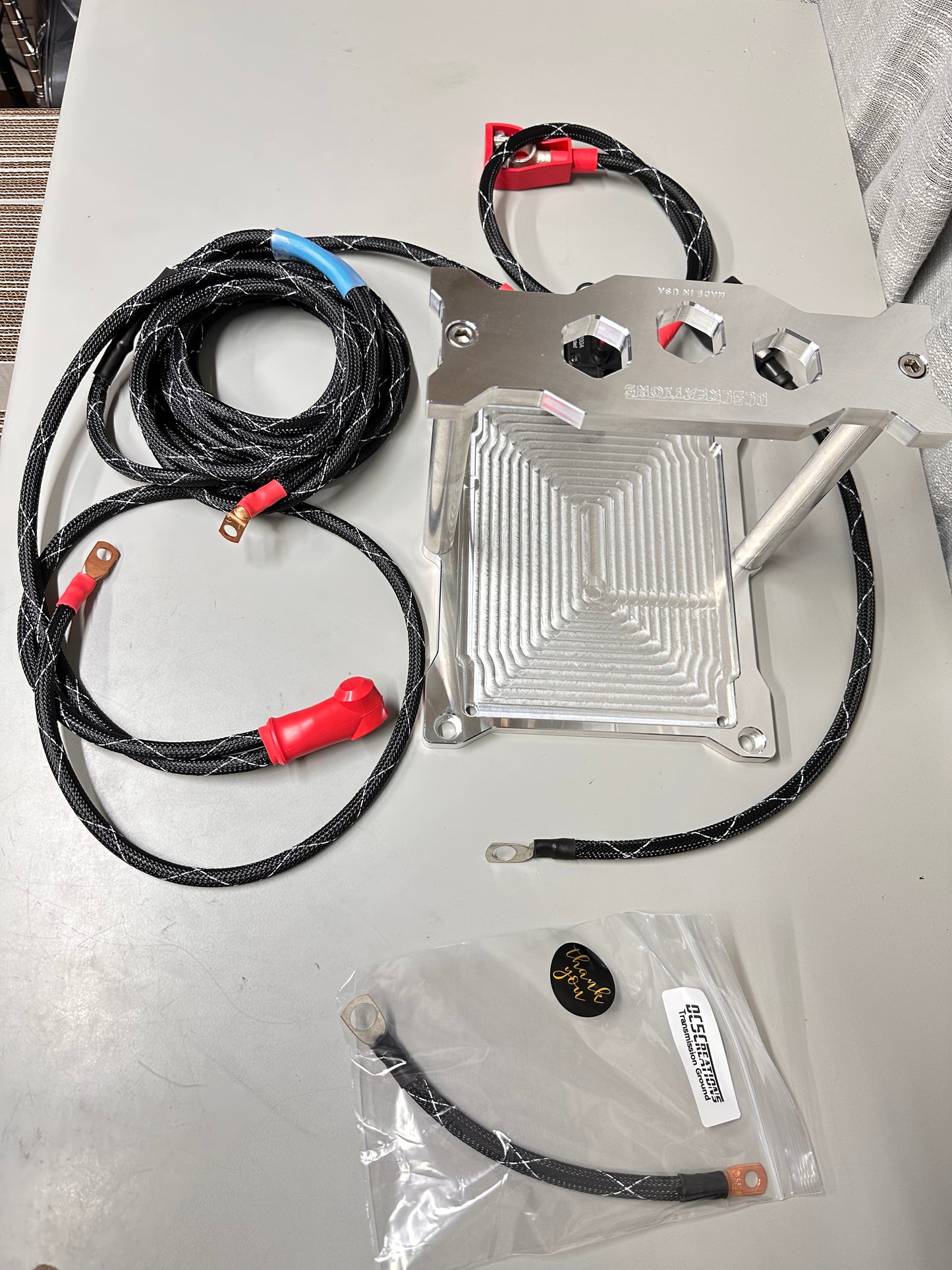 Evo 8/9 Trunk Billet Battery Tray