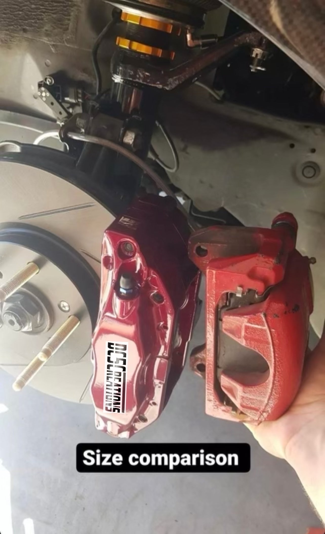 4 PISTON BIG BRAKE KIT