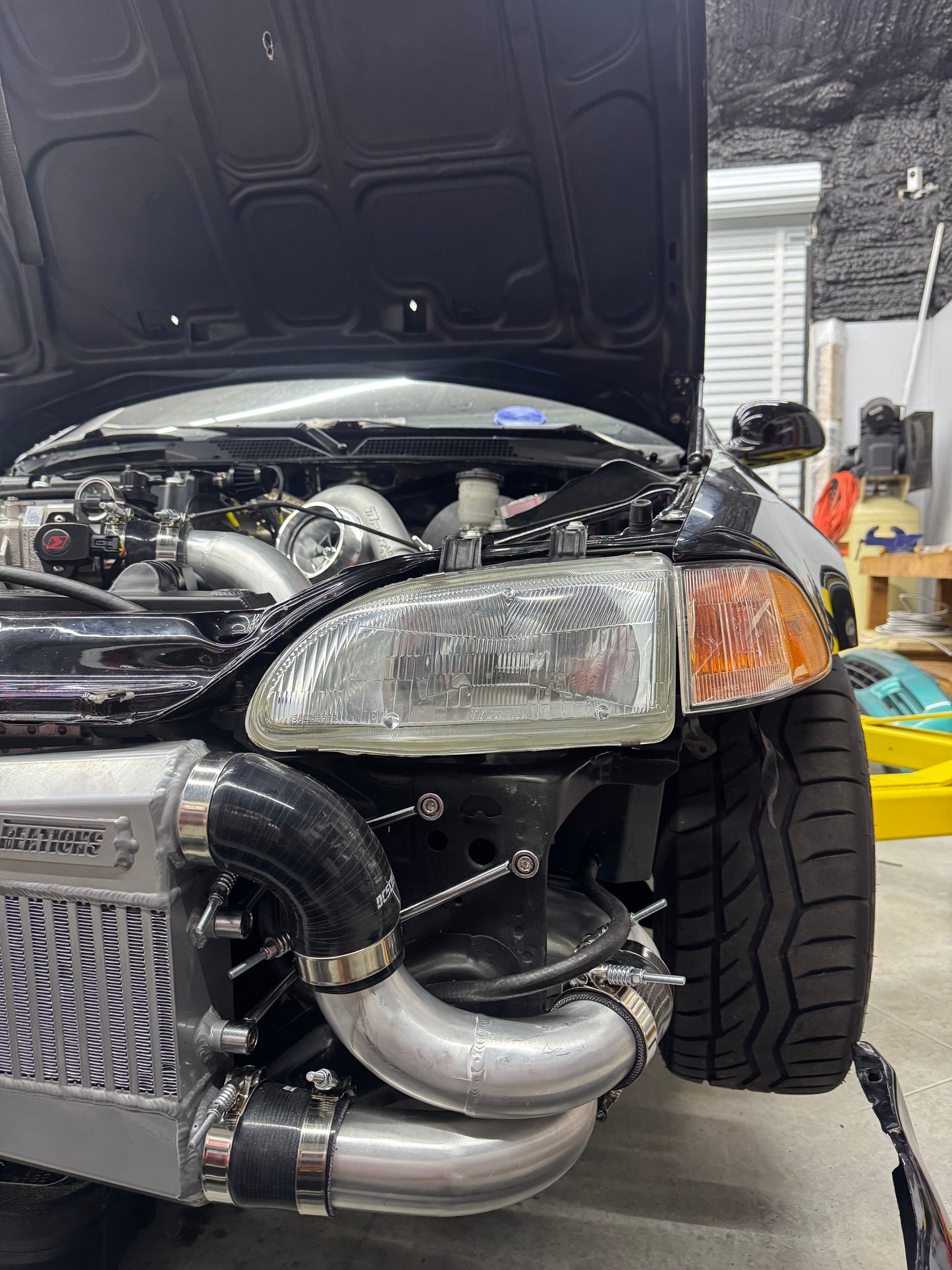 Dc5creations Vertical Flow Intercooler (K-Series,600-800hp)