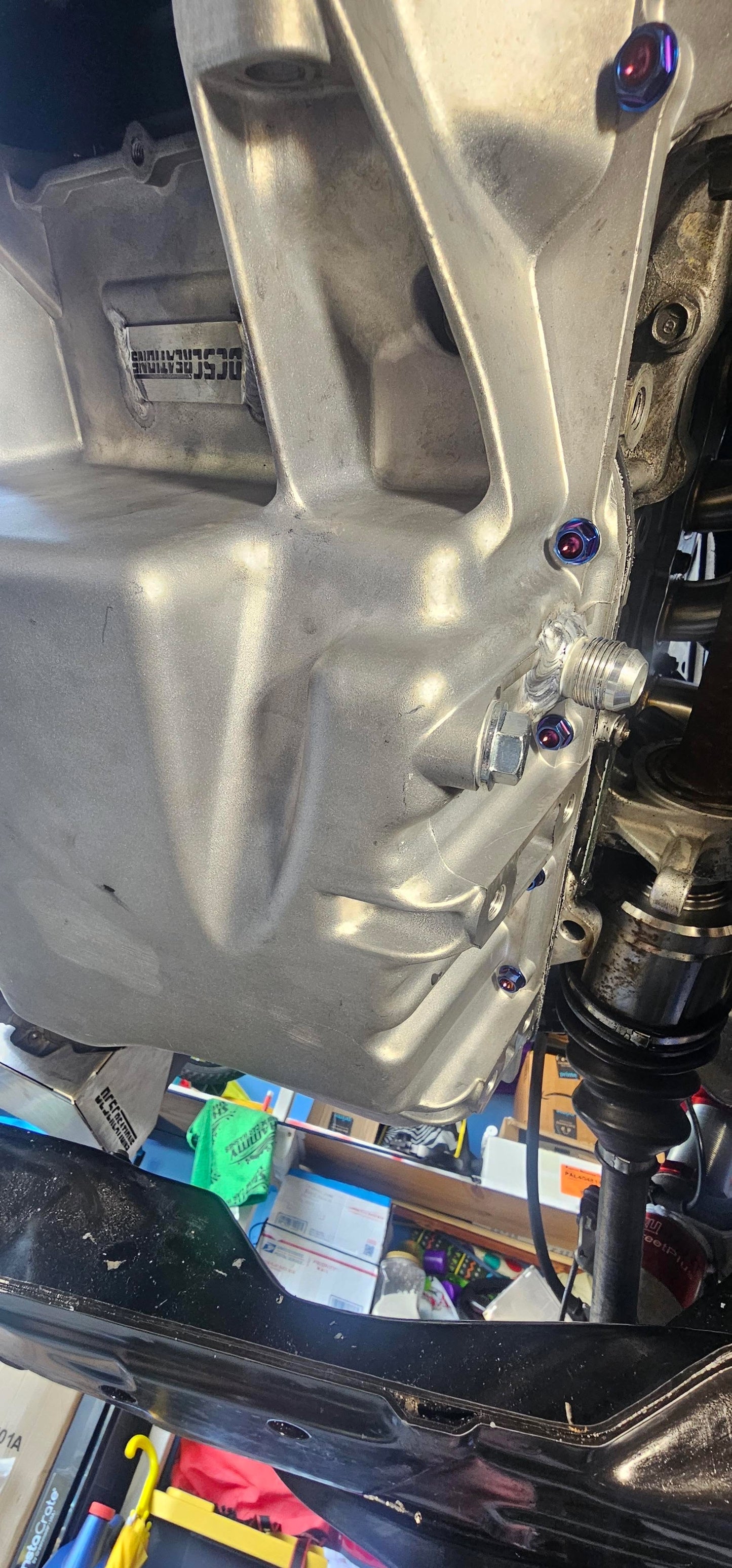 Oil pan Titanium Bolt Kit