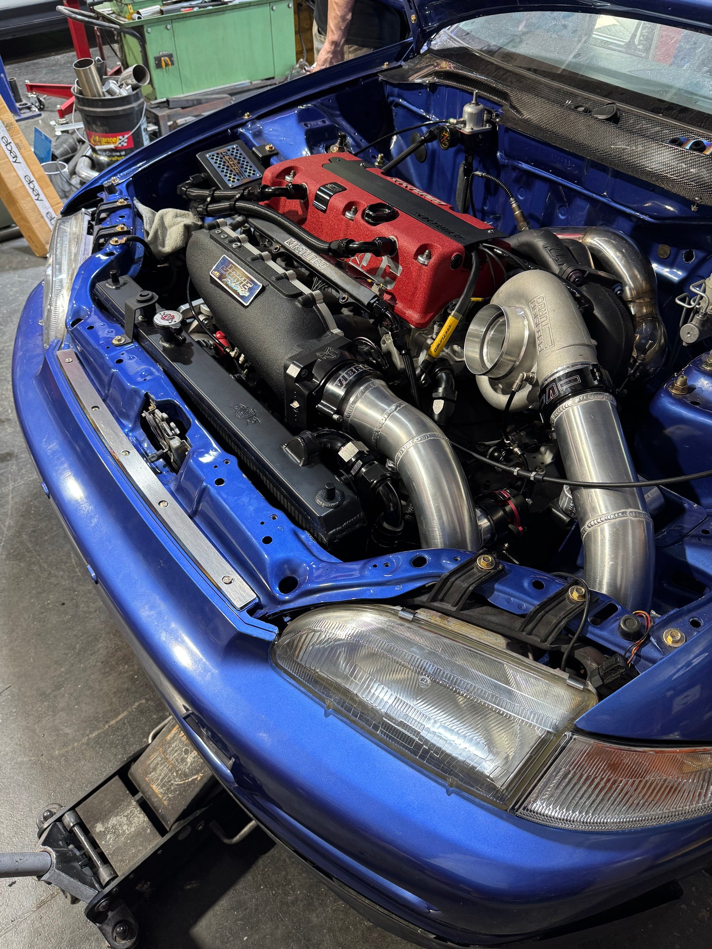 EG Ti Bumper Brace
