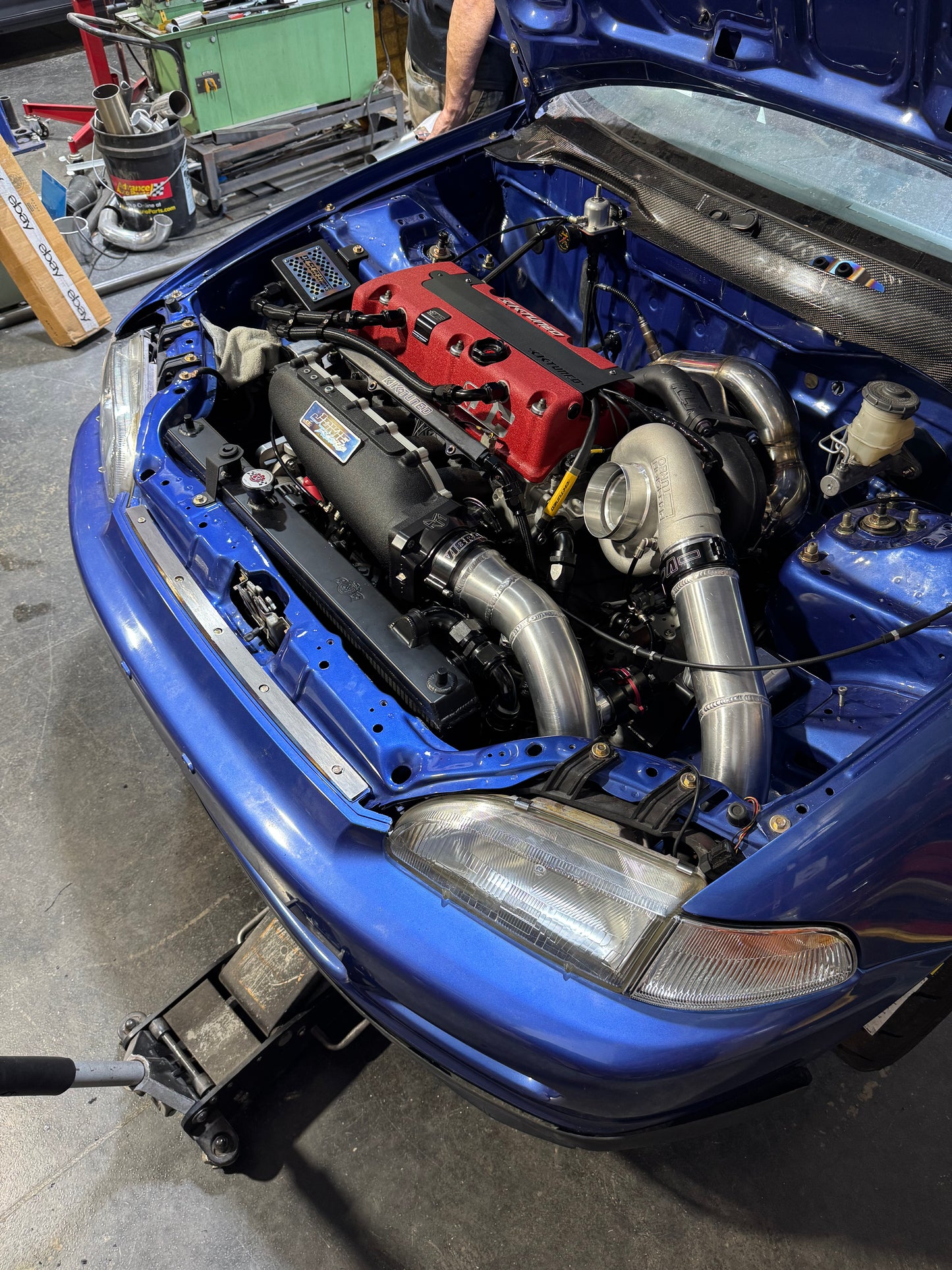 EG Ti Bumper Brace