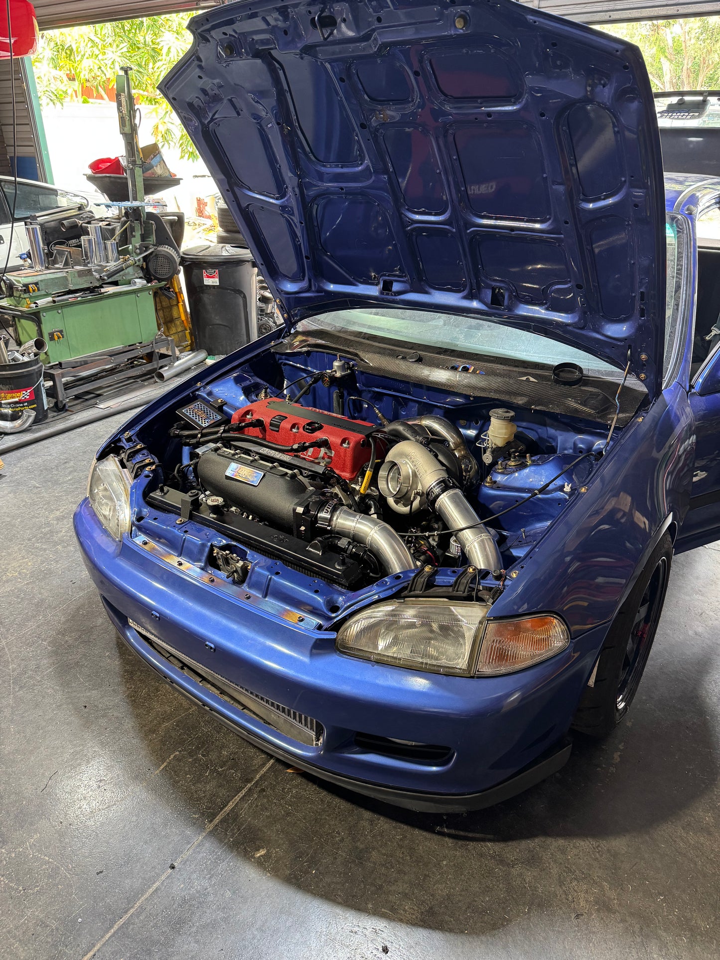 EG Ti Bumper Brace