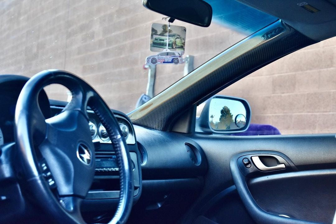 RSX CARBON FIBER WINDOW VISORS/PILLARS/Door Sills