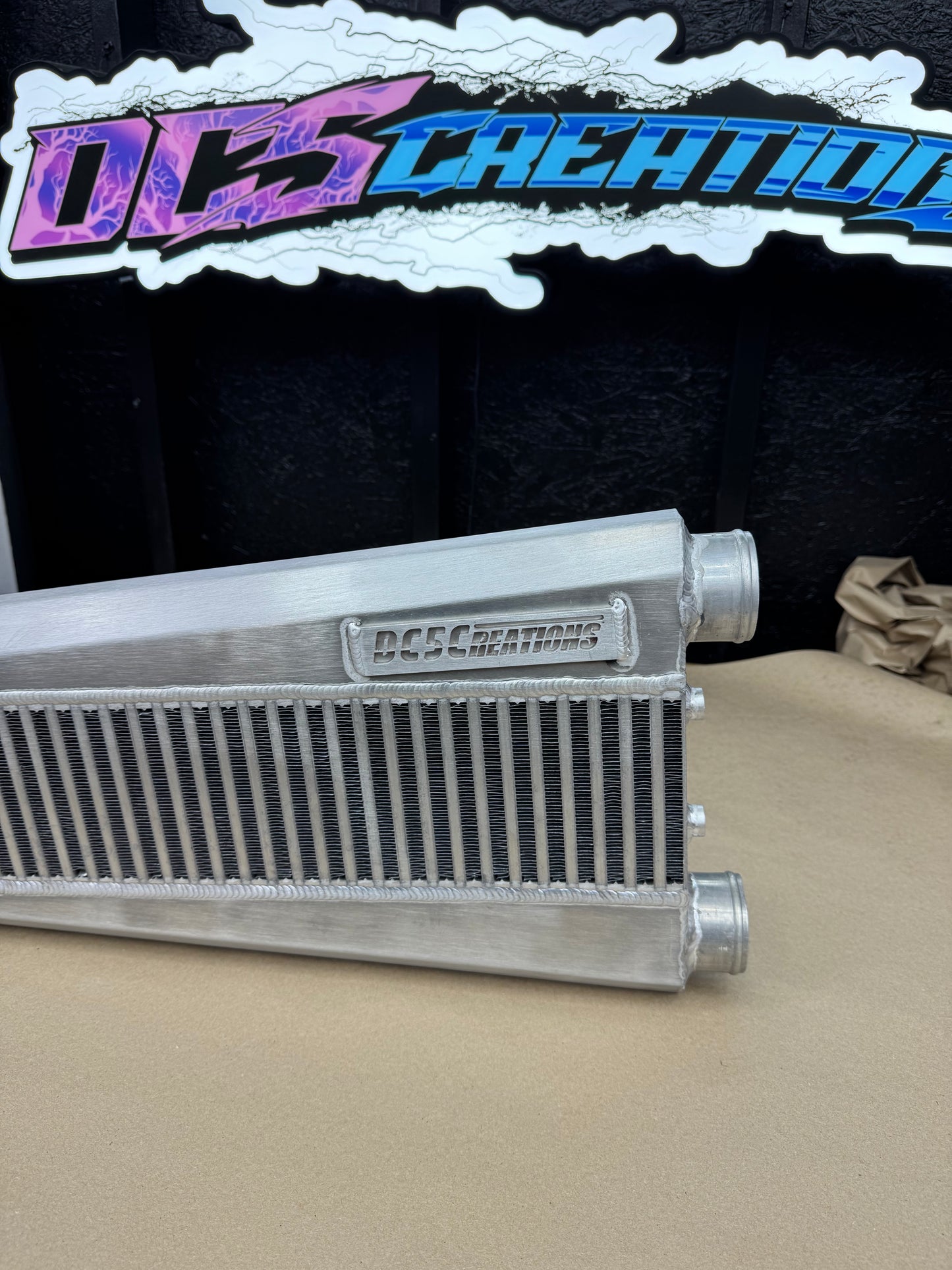 Dc5creations Vertical Flow Intercooler (K-Series,600-800hp)
