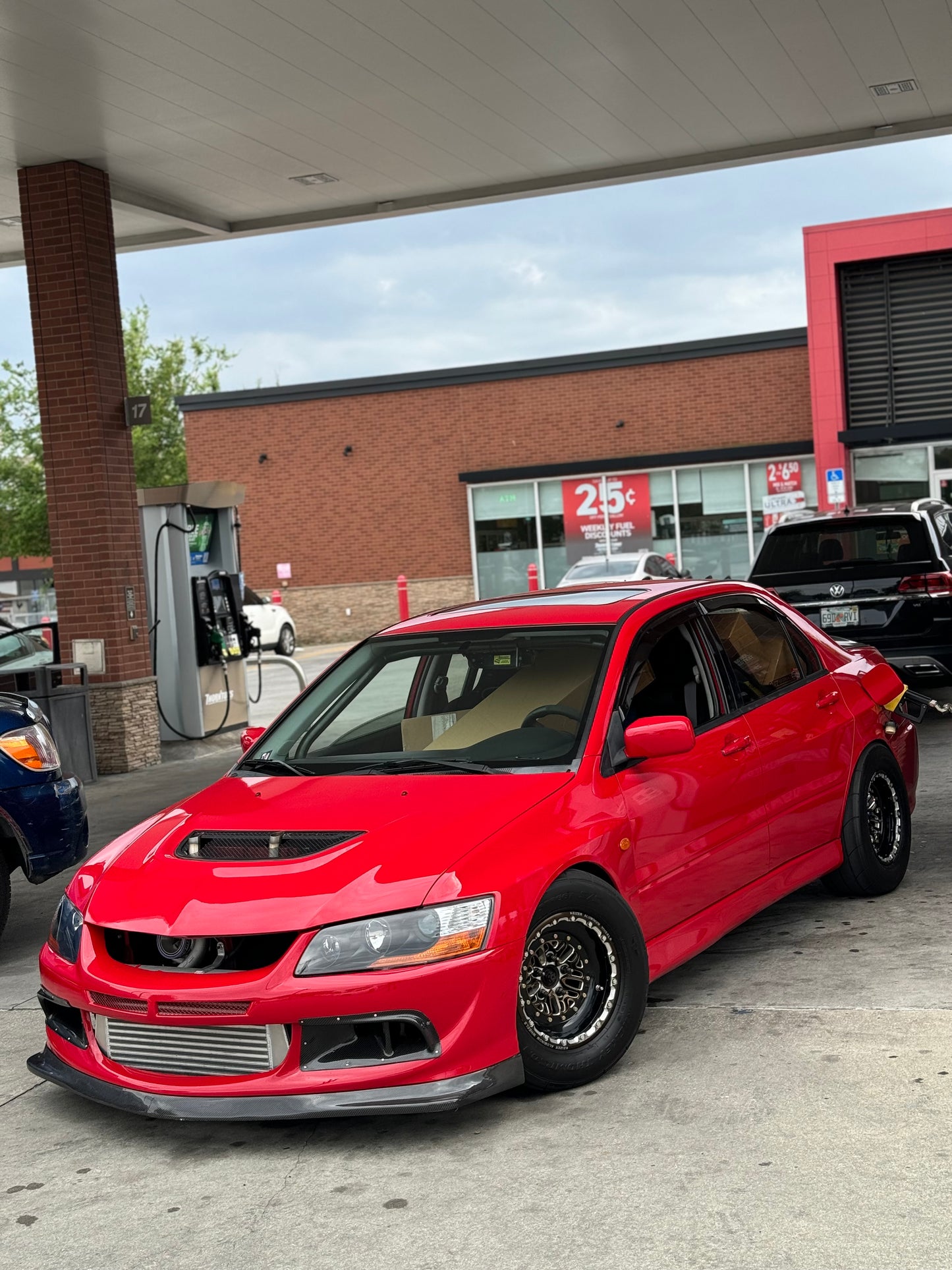 Evo 8/9 Bumper Quick Release Brackets