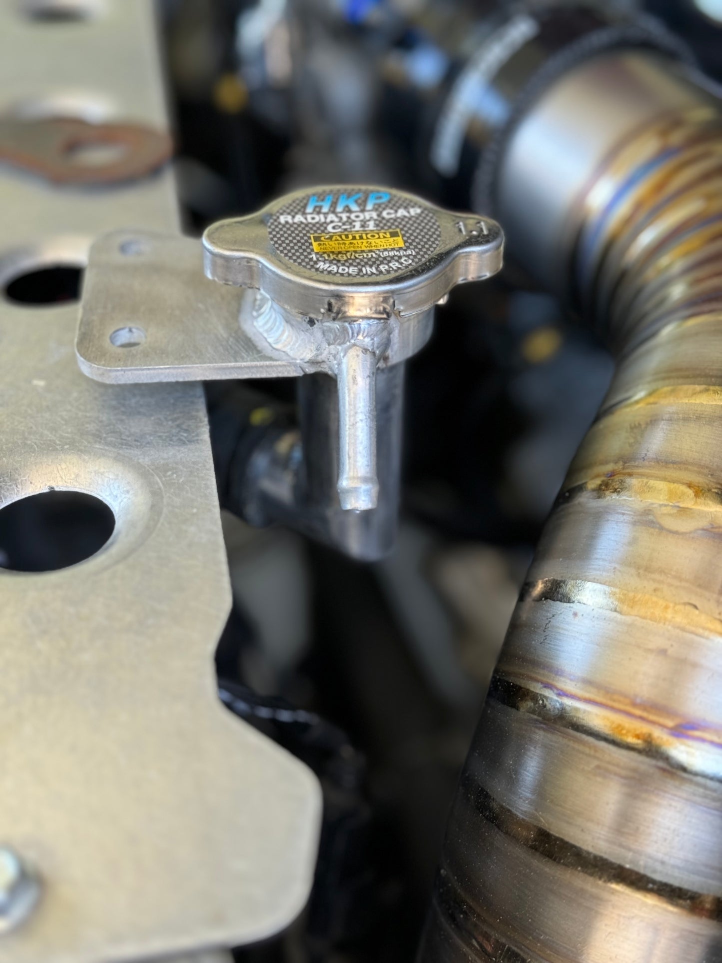 Coolant Filler Neck with Cap for 2006-2011 Honda Civic