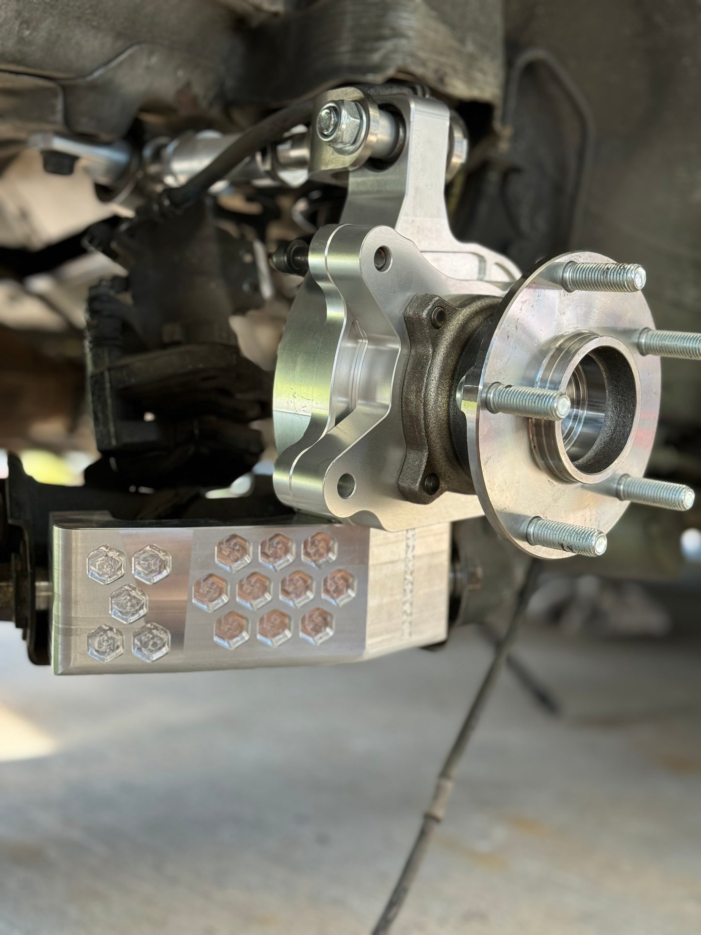RSX/EP3/EM2 Awd Billet Hub Spindles with Hubs