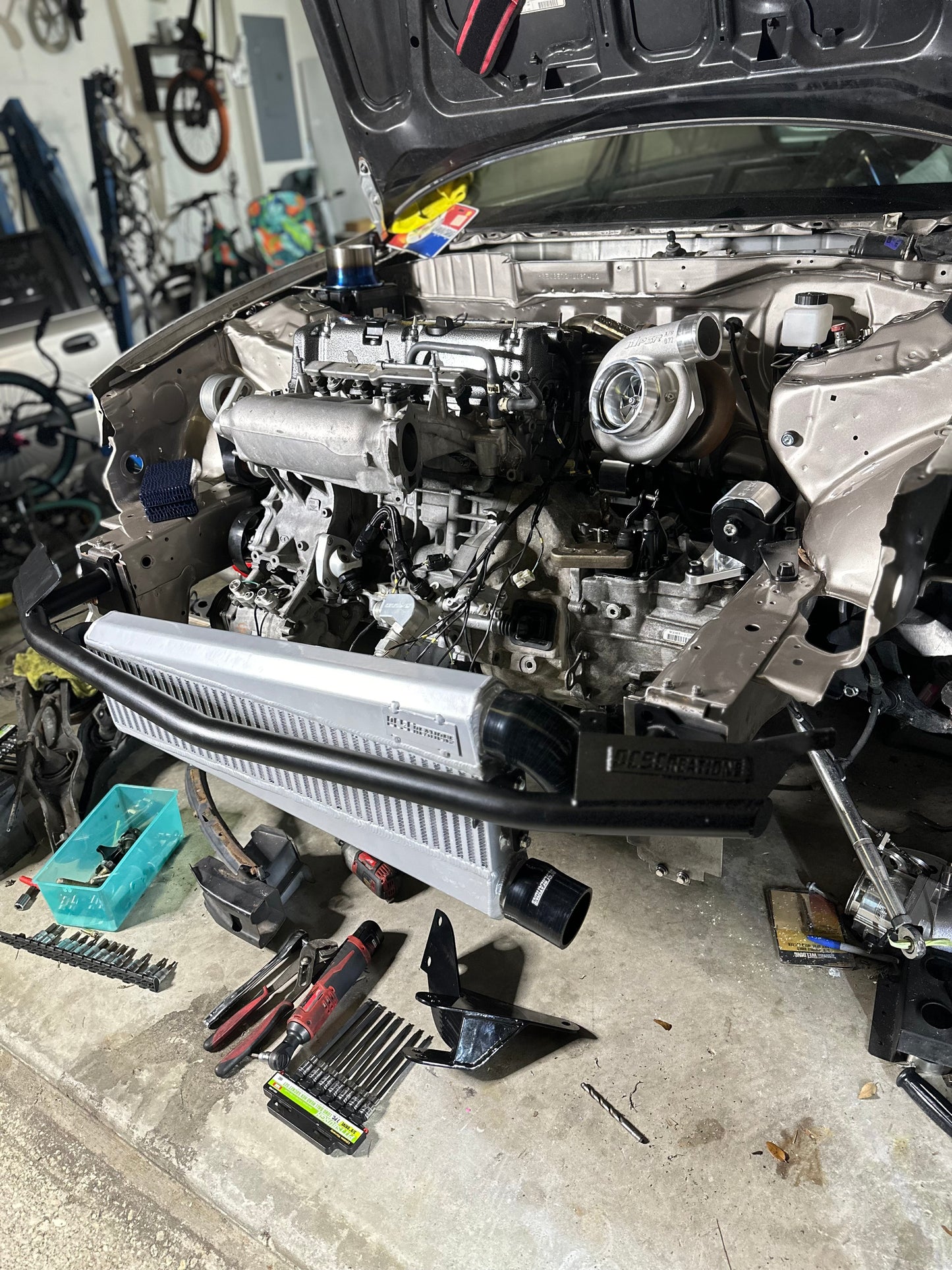 (96-00) Ek Honda Civic Front Crash Bar