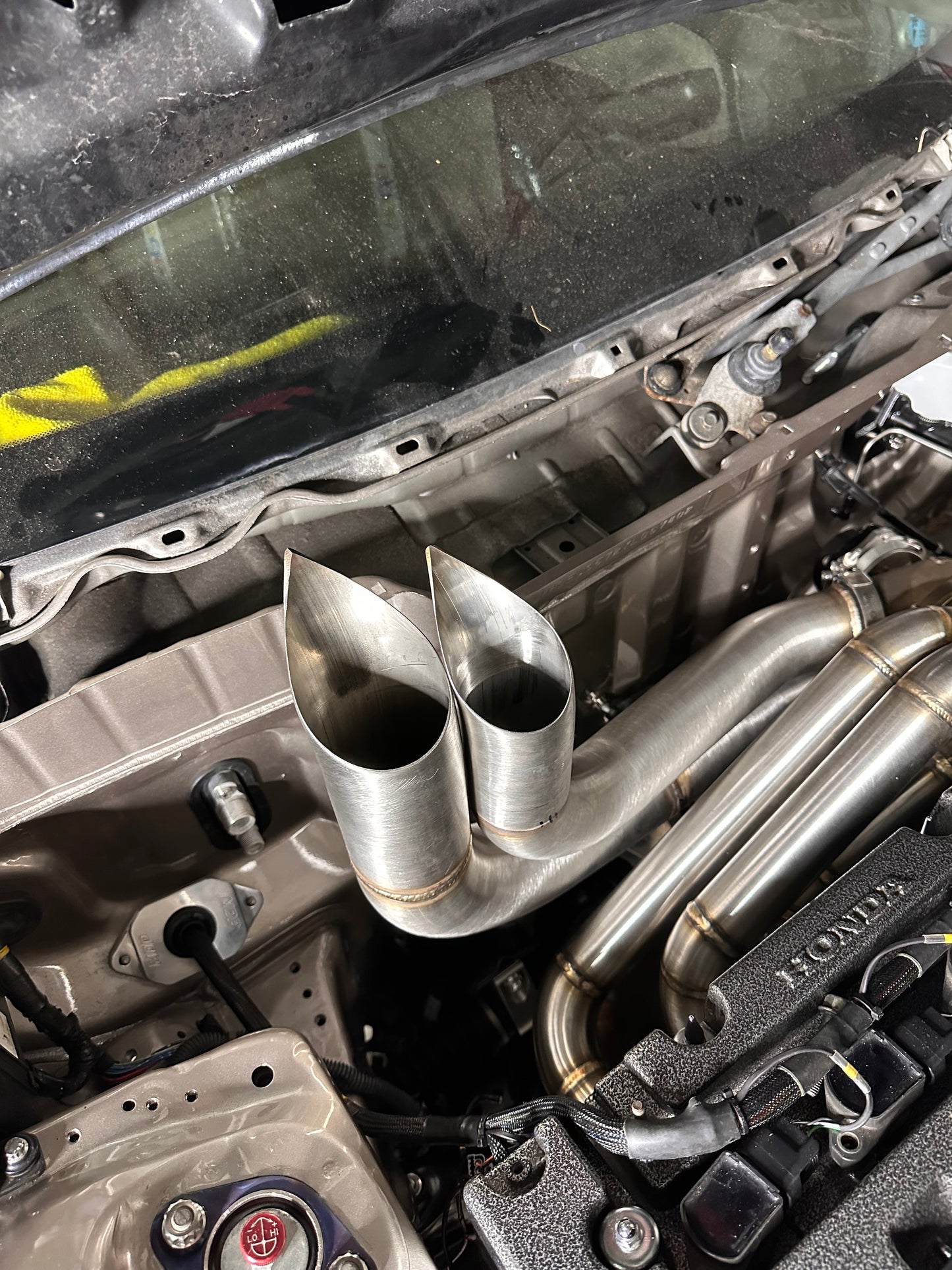 Ek Turbo Hood Exit Pipes