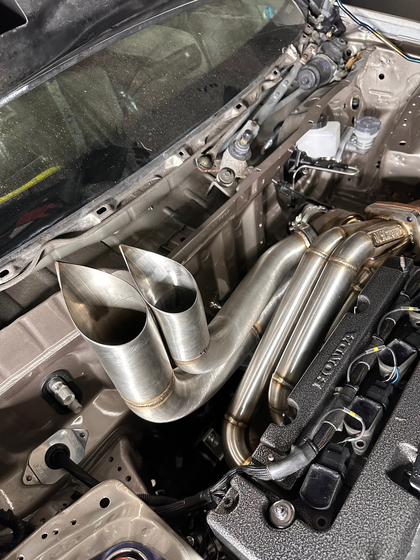 Ek Turbo Hood Exit Pipes