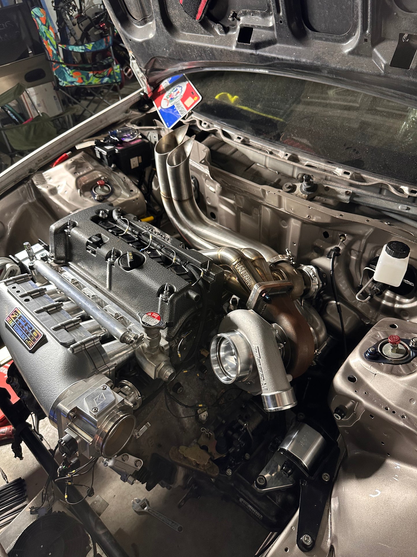 Ek Turbo Hood Exit Pipes