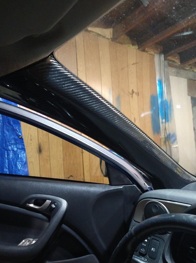 RSX CARBON FIBER WINDOW VISORS/PILLARS/Door Sills