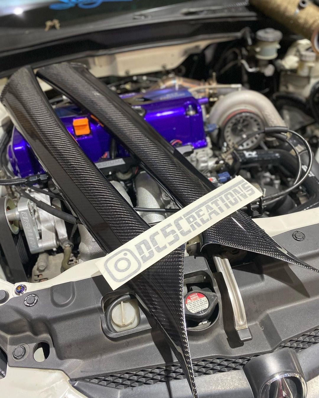 RSX CARBON FIBER WINDOW VISORS/PILLARS/Door Sills