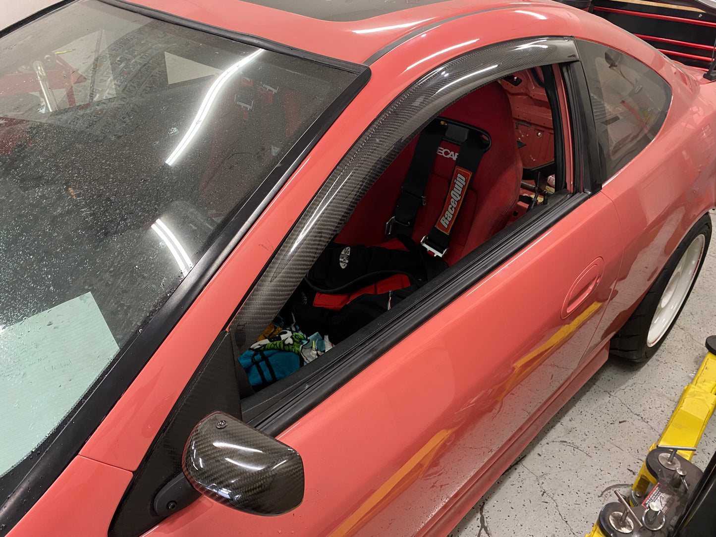 RSX CARBON FIBER WINDOW VISORS/PILLARS/Door Sills