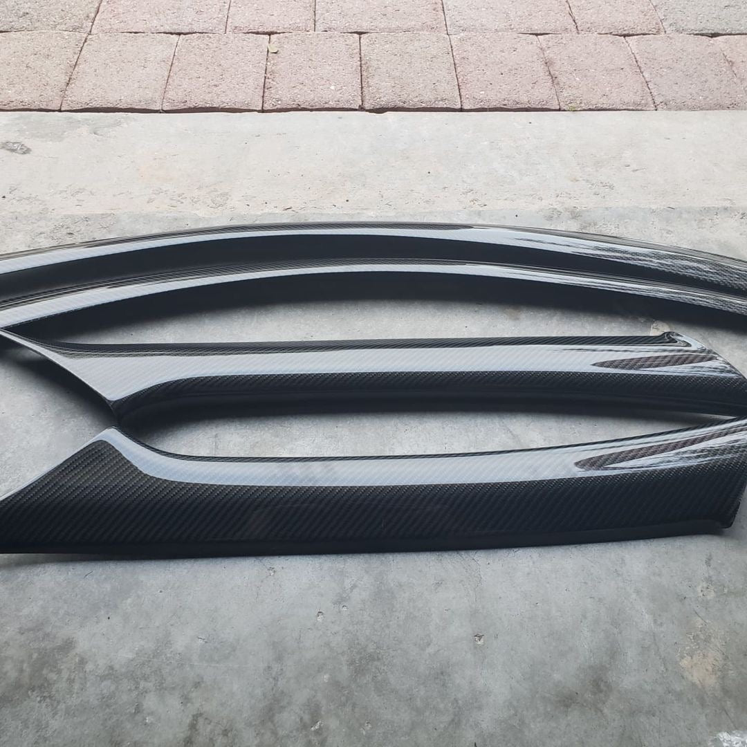 RSX CARBON FIBER WINDOW VISORS/PILLARS/Door Sills