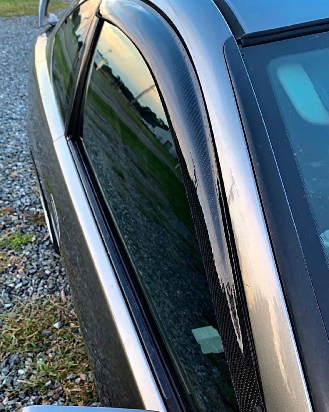 RSX CARBON FIBER WINDOW VISORS/PILLARS/Door Sills