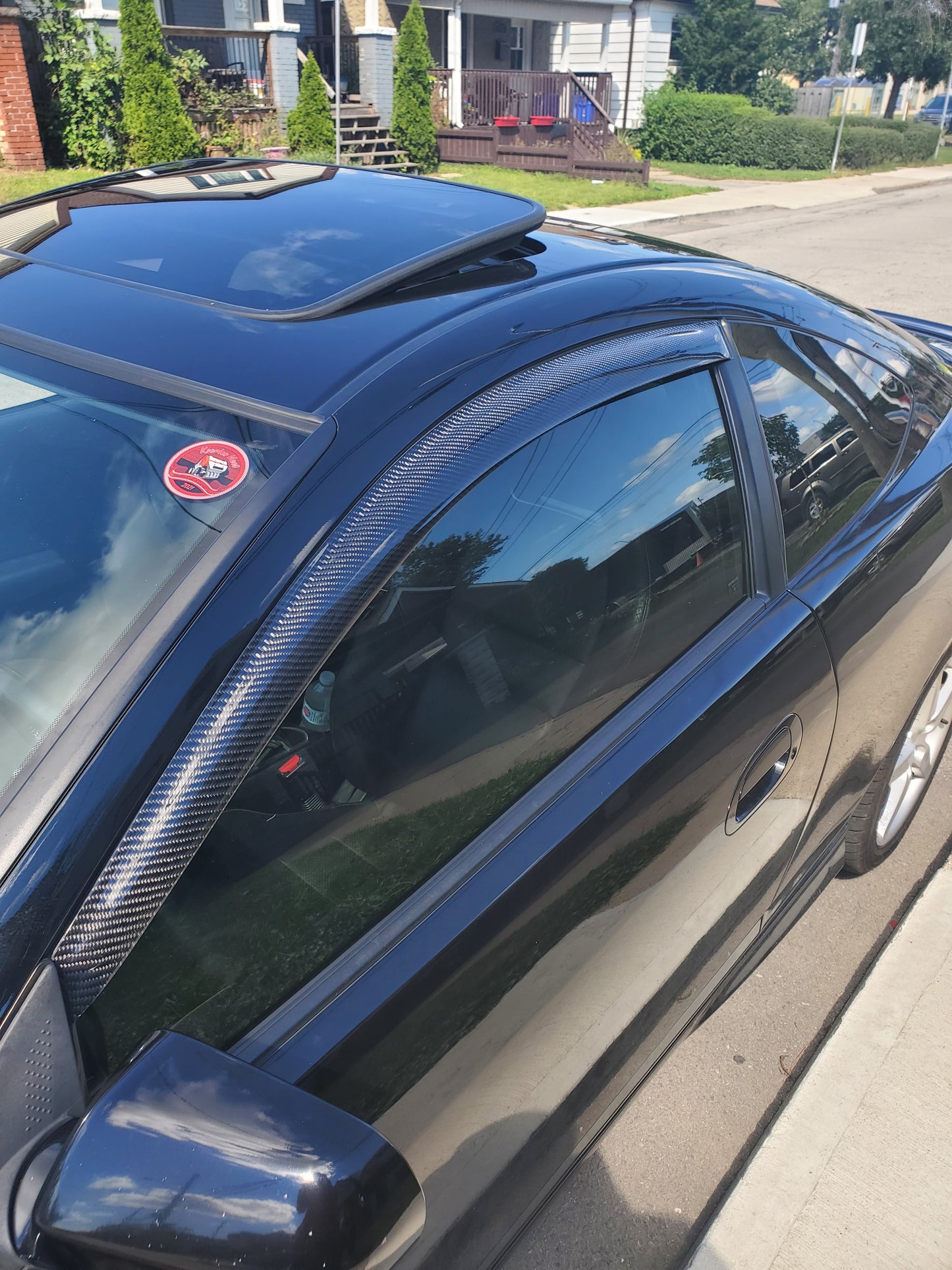 RSX CARBON FIBER WINDOW VISORS/PILLARS/Door Sills