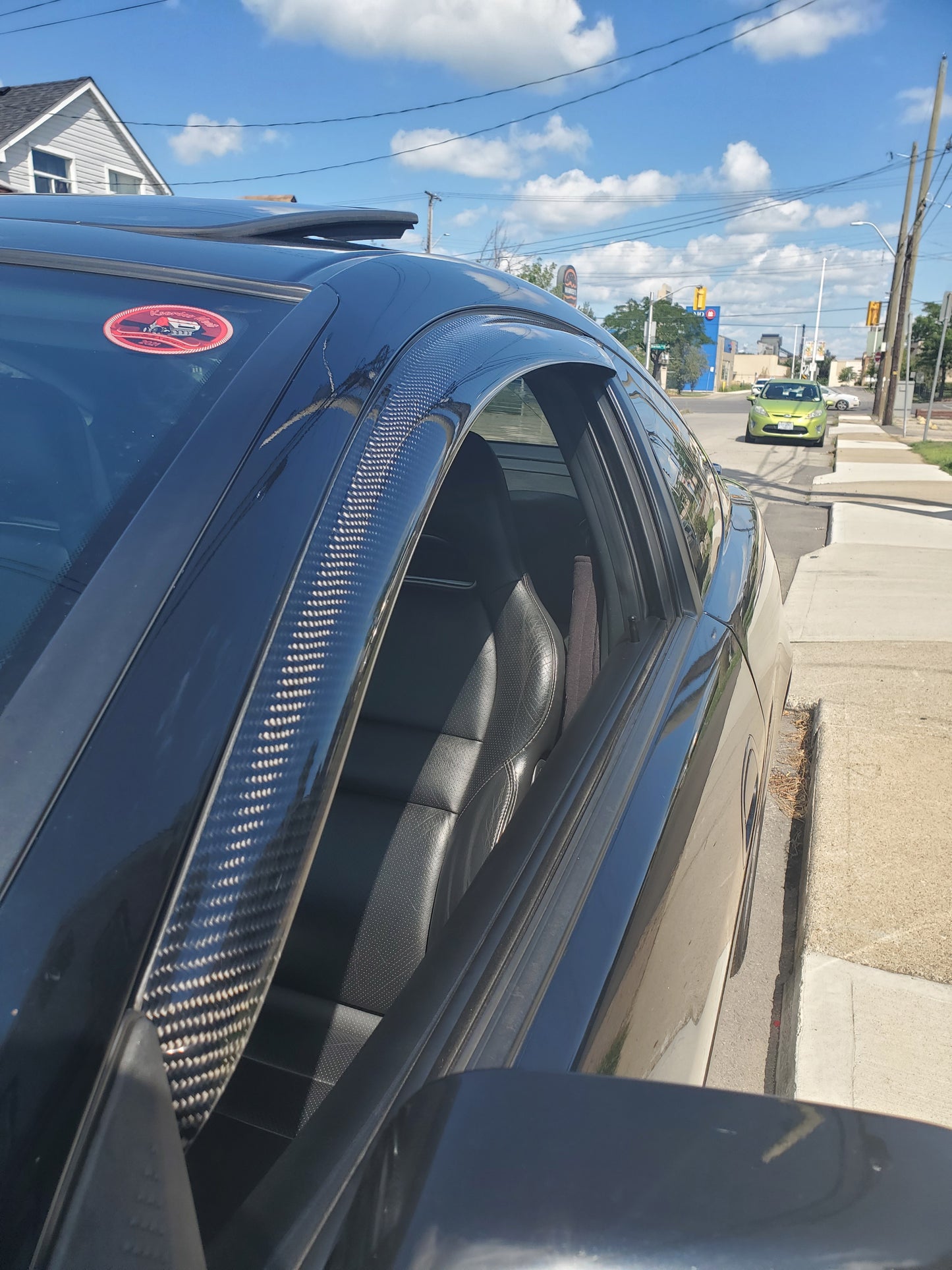 RSX CARBON FIBER WINDOW VISORS/PILLARS/Door Sills
