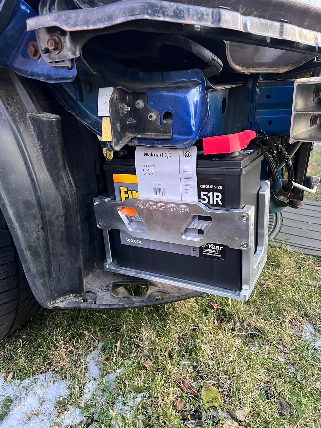 8TH GEN BATTERY RELOCATION KIT