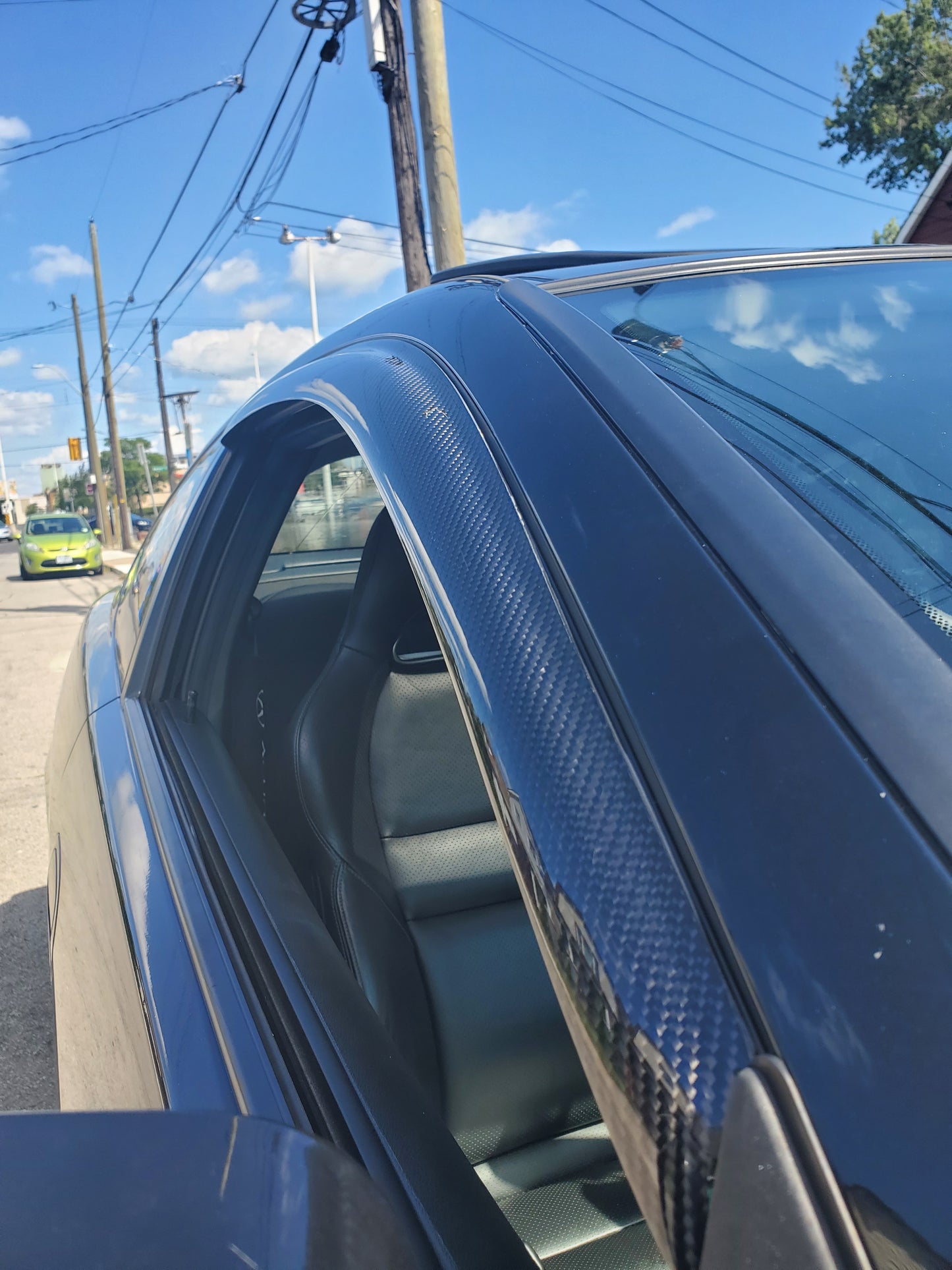 RSX CARBON FIBER WINDOW VISORS/PILLARS/Door Sills
