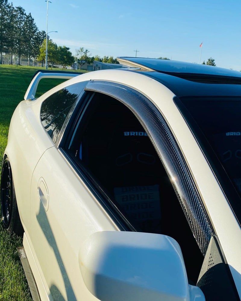 RSX CARBON FIBER WINDOW VISORS/PILLARS/Door Sills