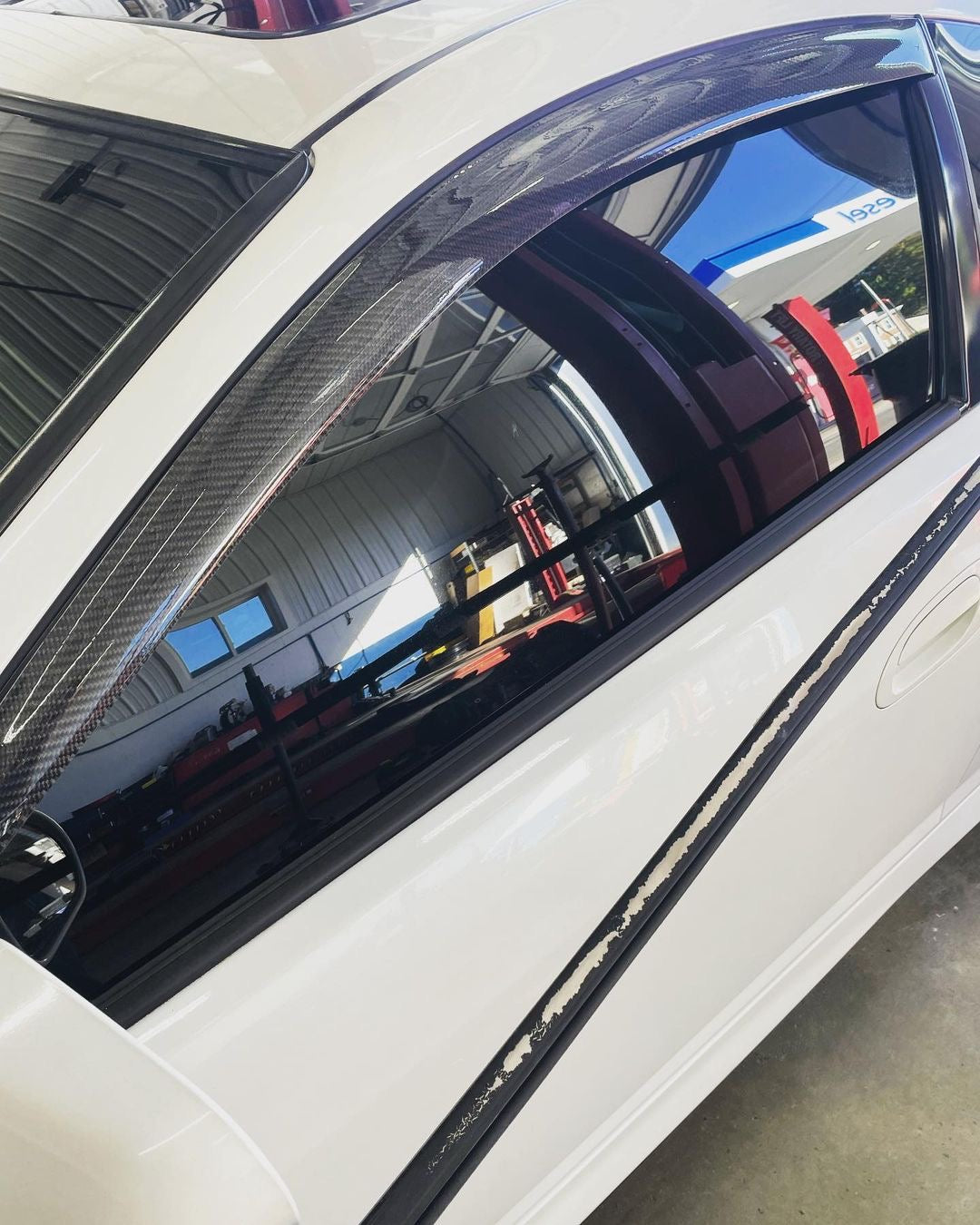 RSX CARBON FIBER WINDOW VISORS/PILLARS/Door Sills