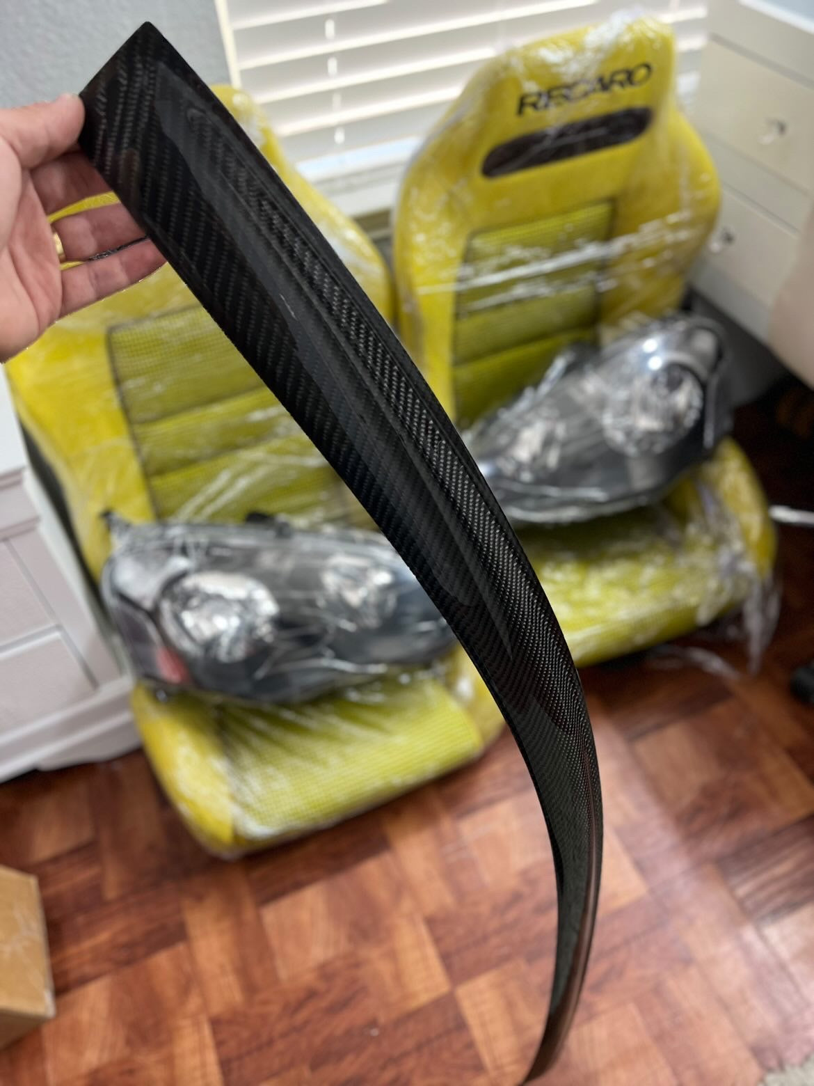 RSX CARBON FIBER WINDOW VISORS/PILLARS/Door Sills