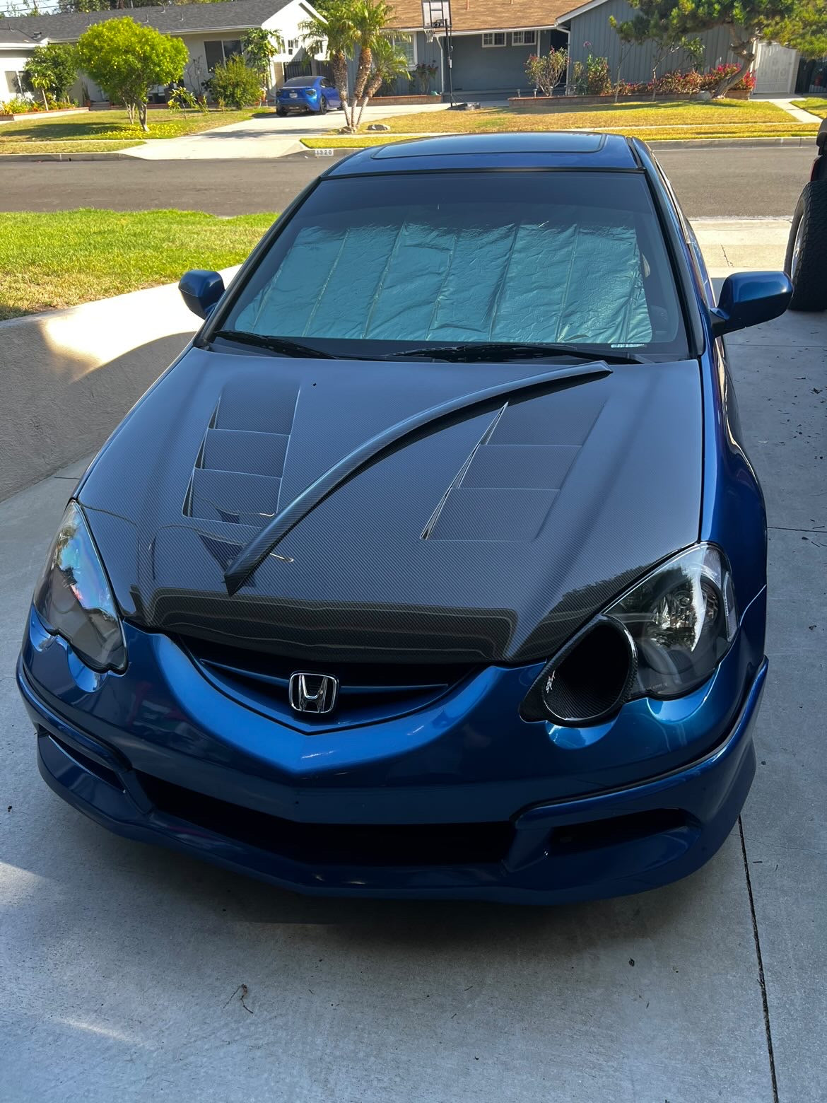RSX CARBON FIBER WINDOW VISORS/PILLARS/Door Sills