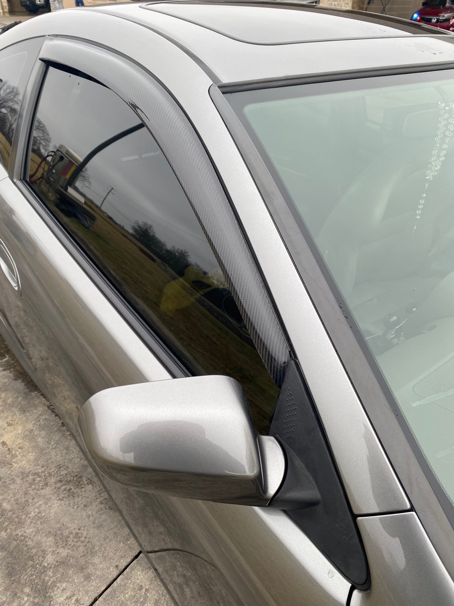 RSX CARBON FIBER WINDOW VISORS/PILLARS/Door Sills