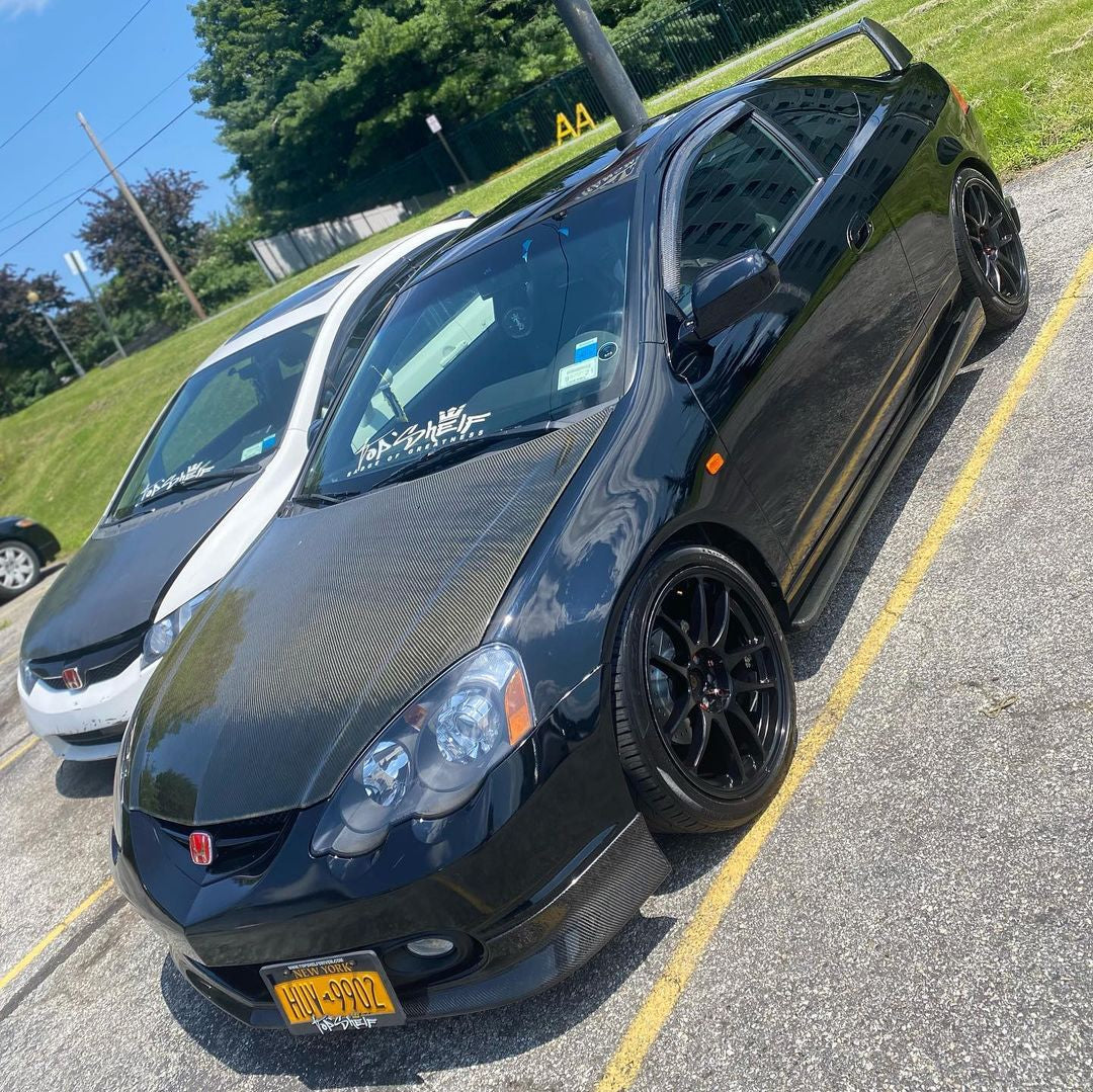RSX CARBON FIBER WINDOW VISORS/PILLARS/Door Sills