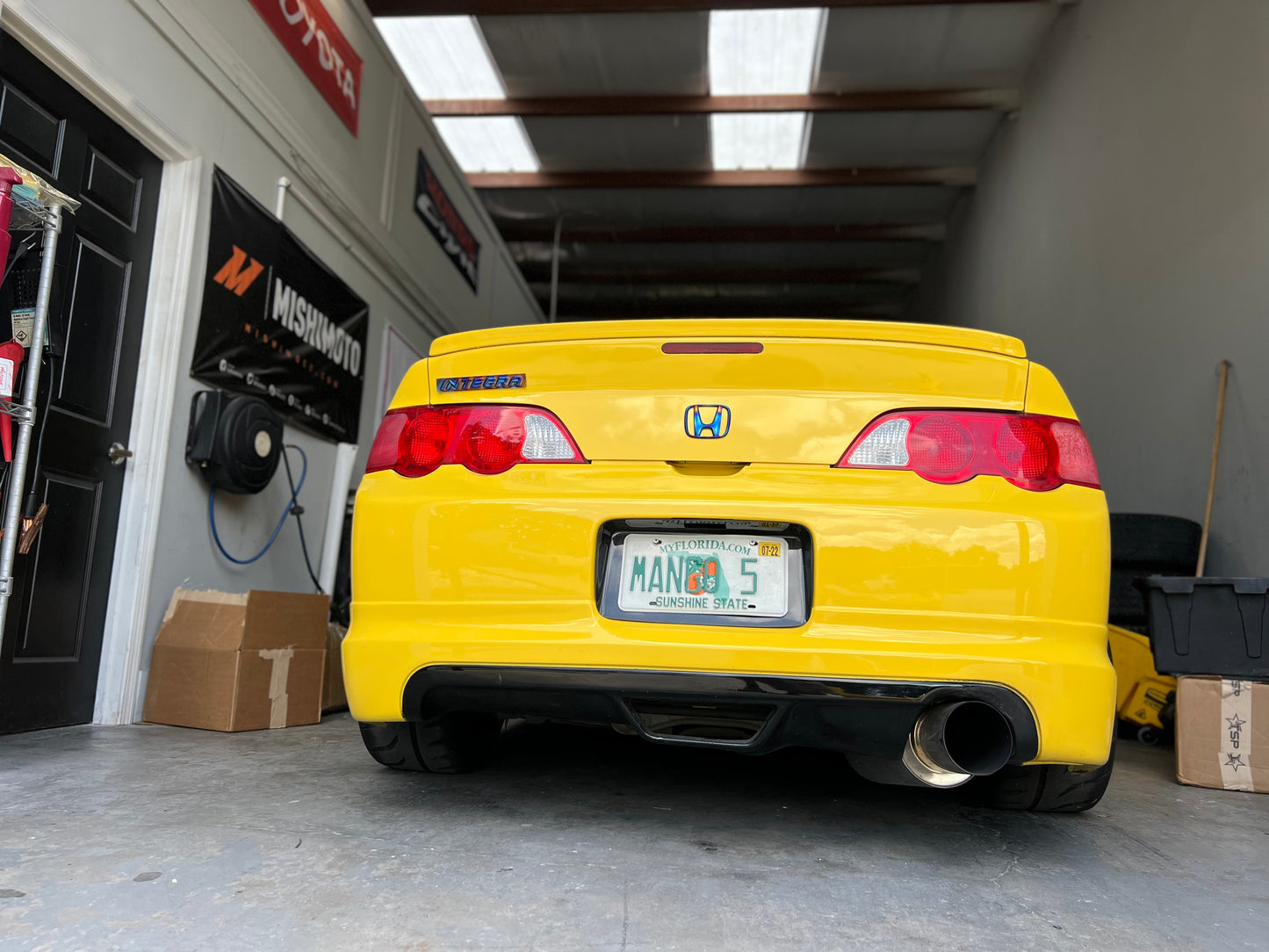 Rear Titanium Honda Emblem